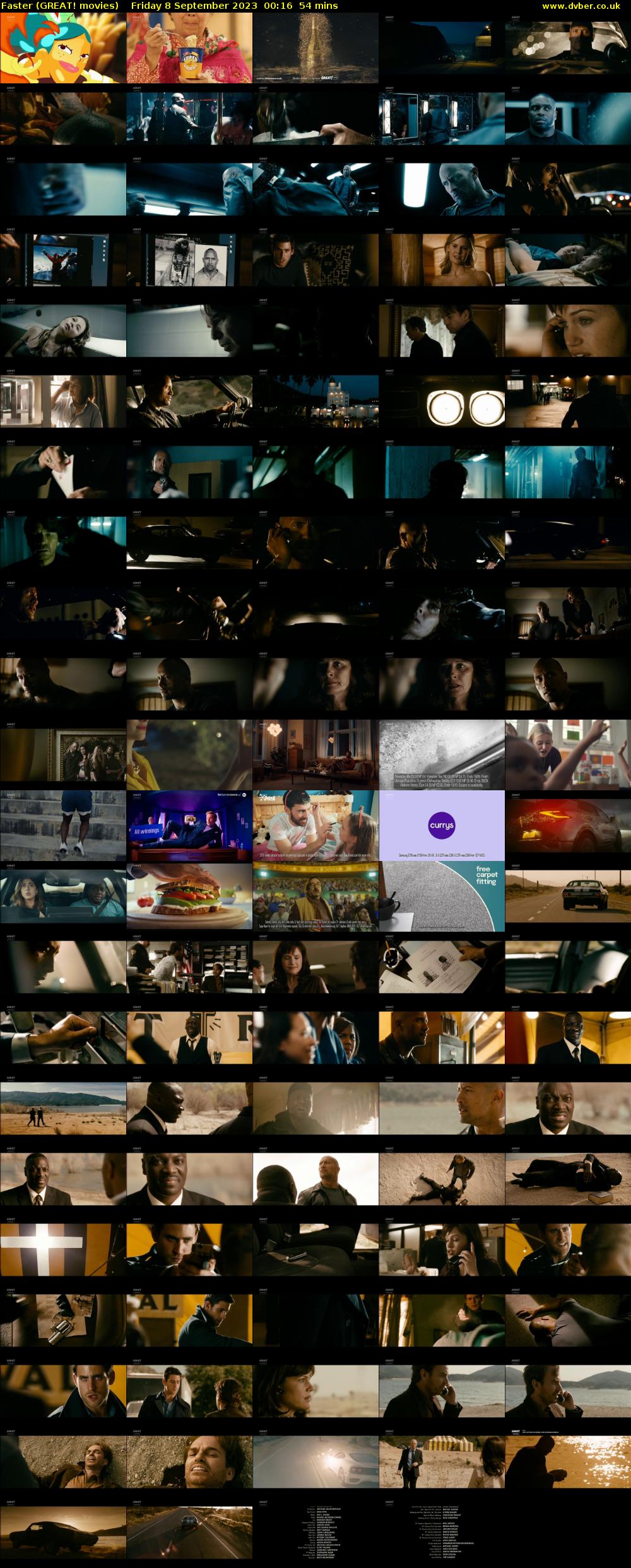Faster (GREAT! movies) Friday 8 September 2023 00:16 - 01:10