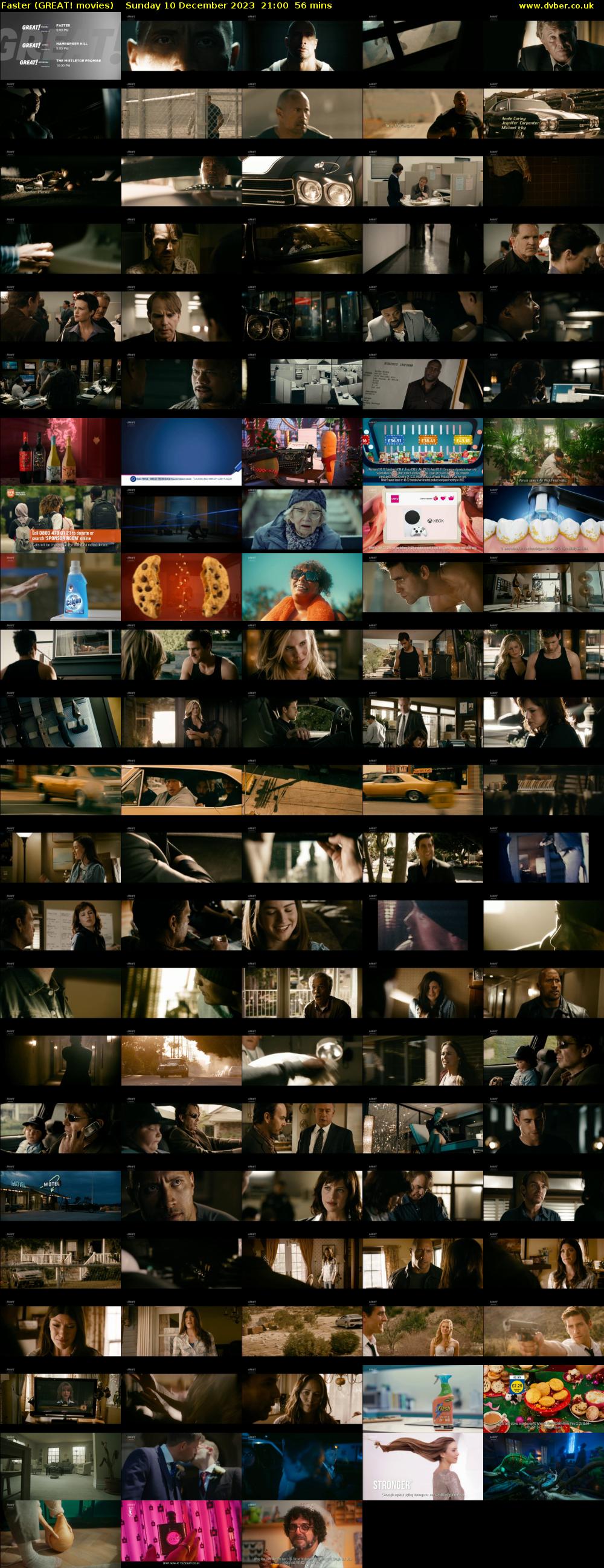 Faster (GREAT! movies) Sunday 10 December 2023 21:00 - 21:56