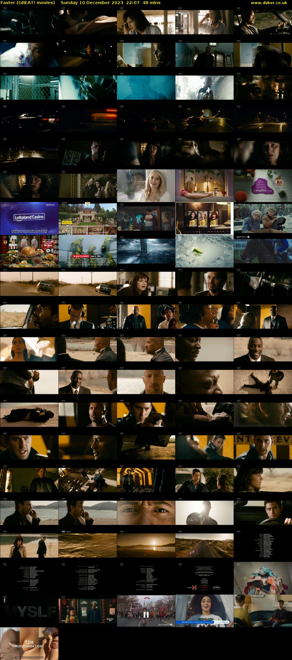 Faster (GREAT! movies) Sunday 10 December 2023 22:07 - 22:55