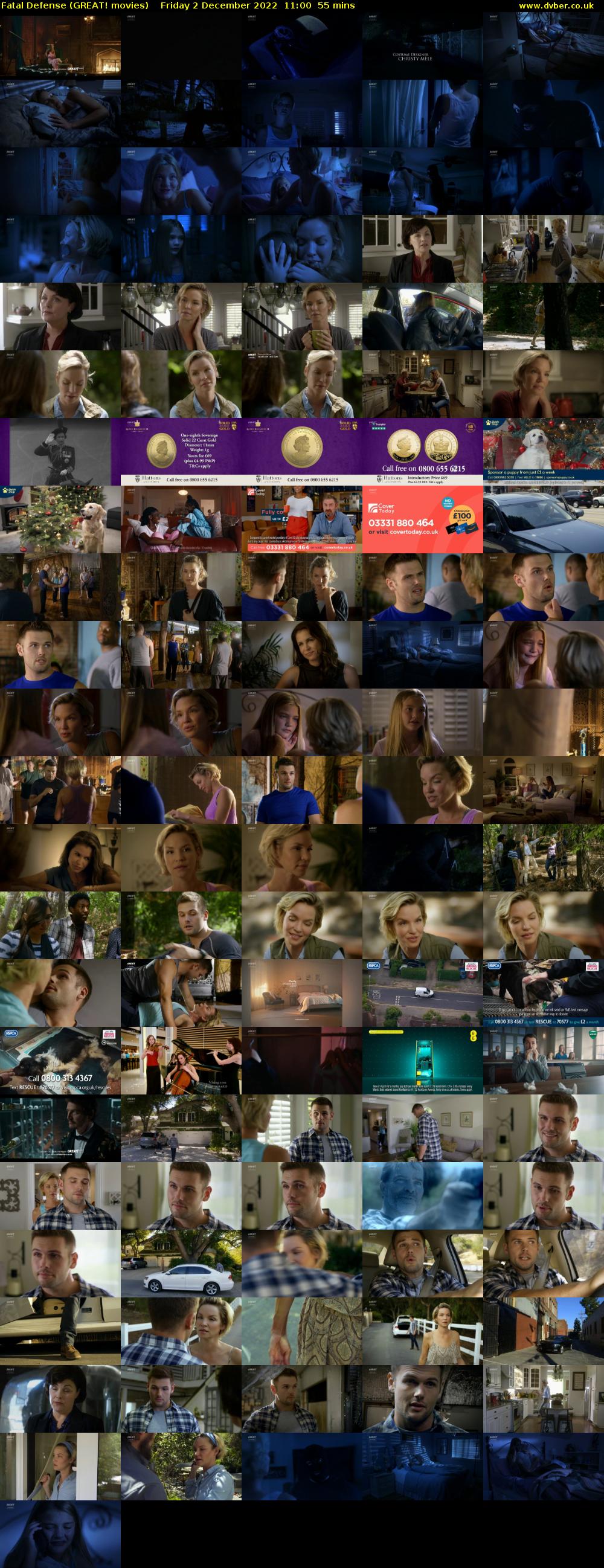 Fatal Defense (GREAT! movies) Friday 2 December 2022 11:00 - 11:55