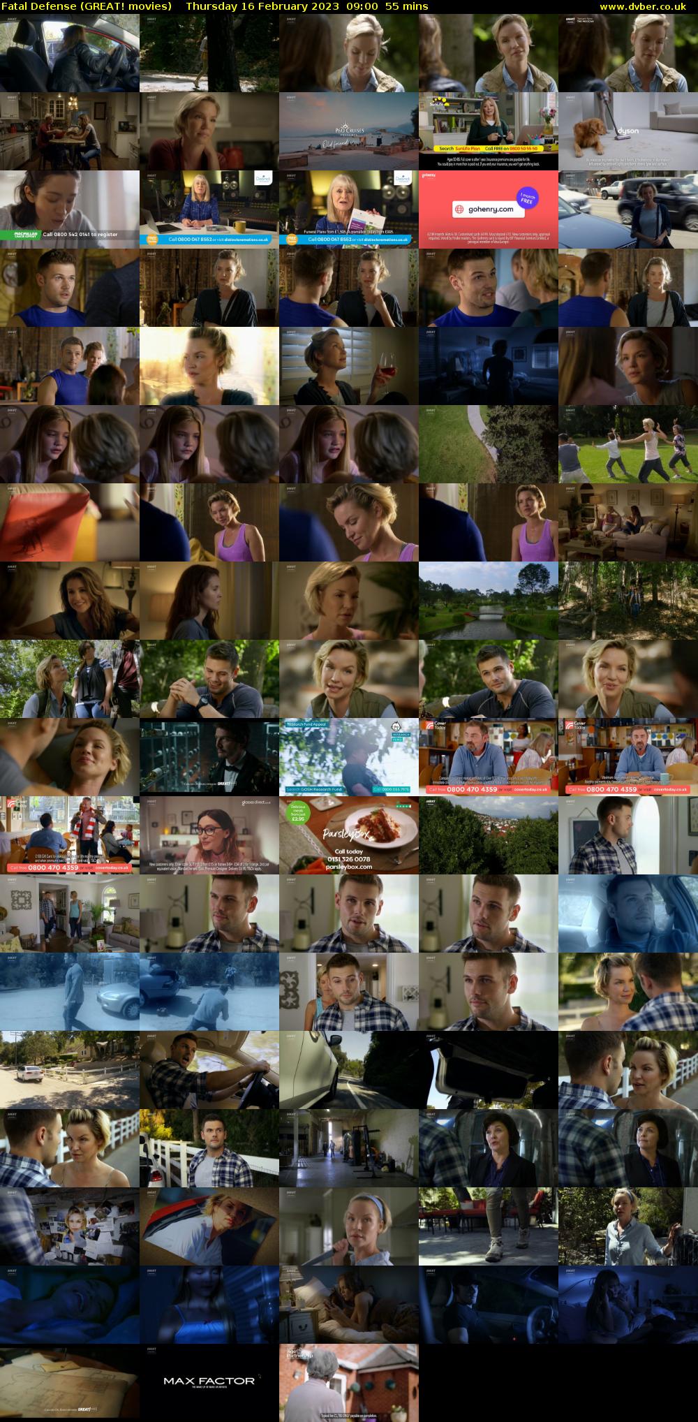 Fatal Defense (GREAT! movies) Thursday 16 February 2023 09:00 - 09:55