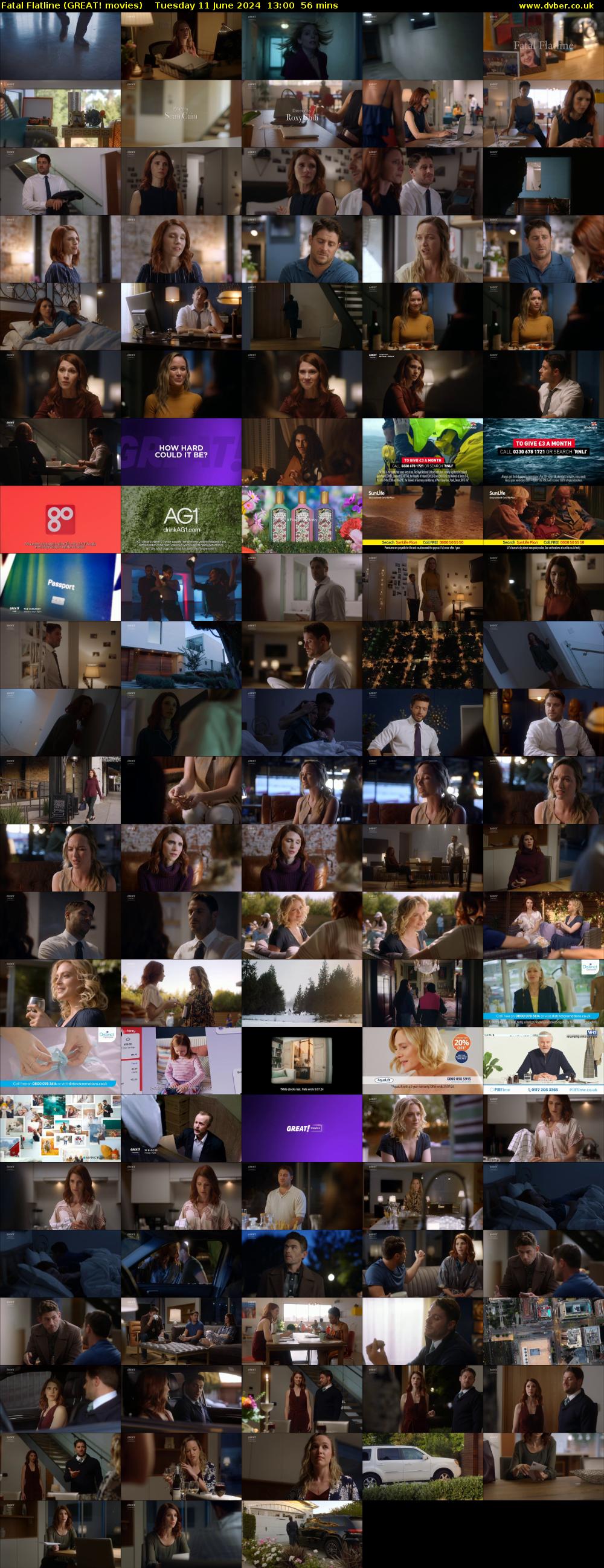 Fatal Flatline (GREAT! movies) Tuesday 11 June 2024 13:00 - 13:56