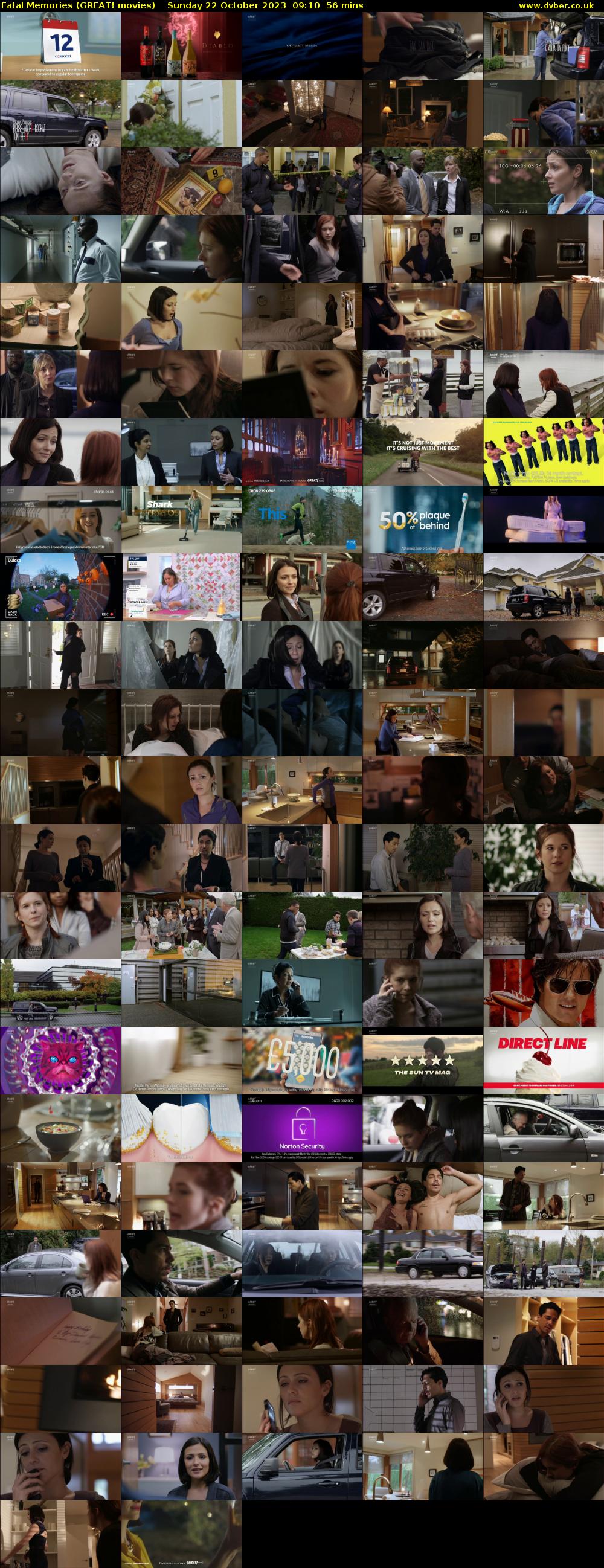 Fatal Memories (GREAT! movies) Sunday 22 October 2023 09:10 - 10:06