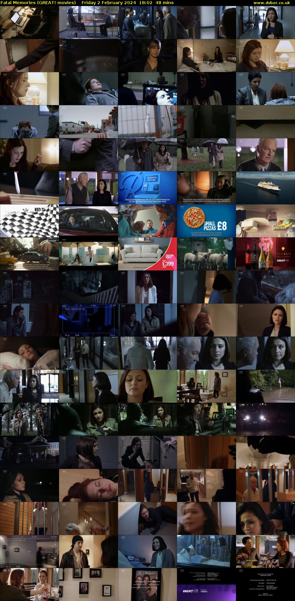 Fatal Memories (GREAT! movies) Friday 2 February 2024 18:02 - 18:50