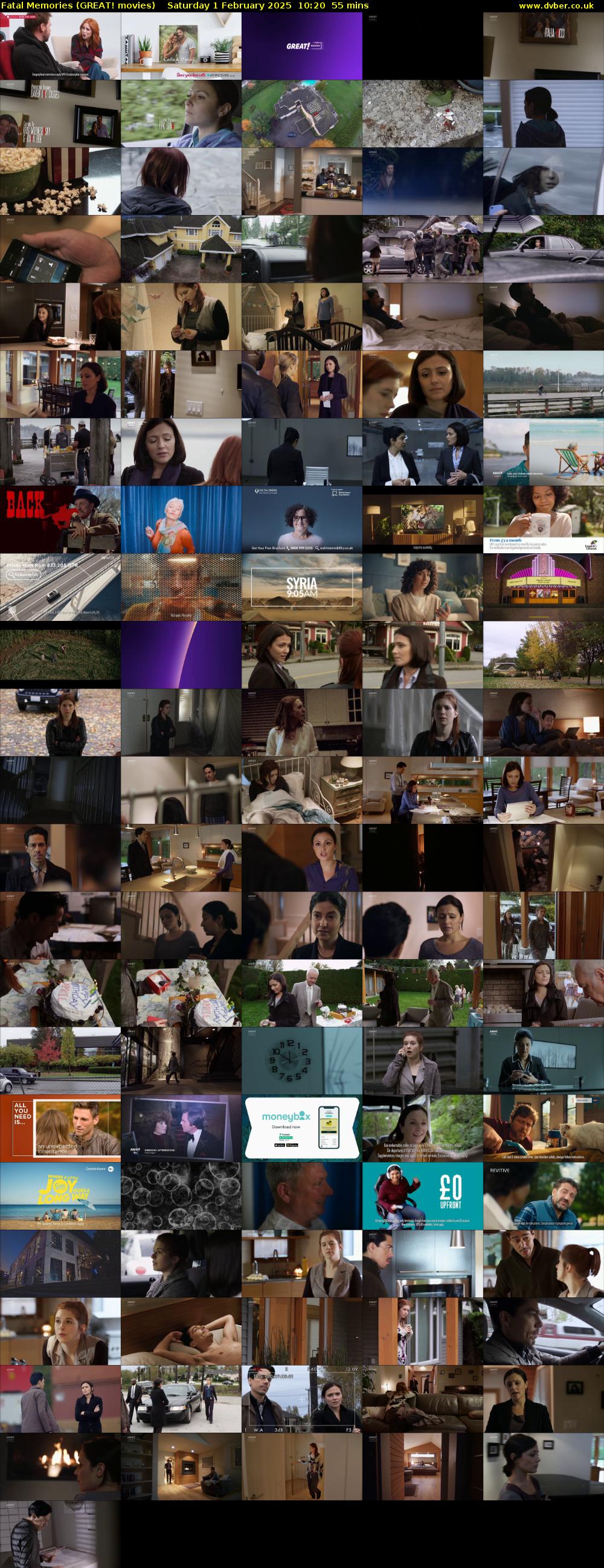 Fatal Memories (GREAT! movies) Saturday 1 February 2025 10:20 - 11:15