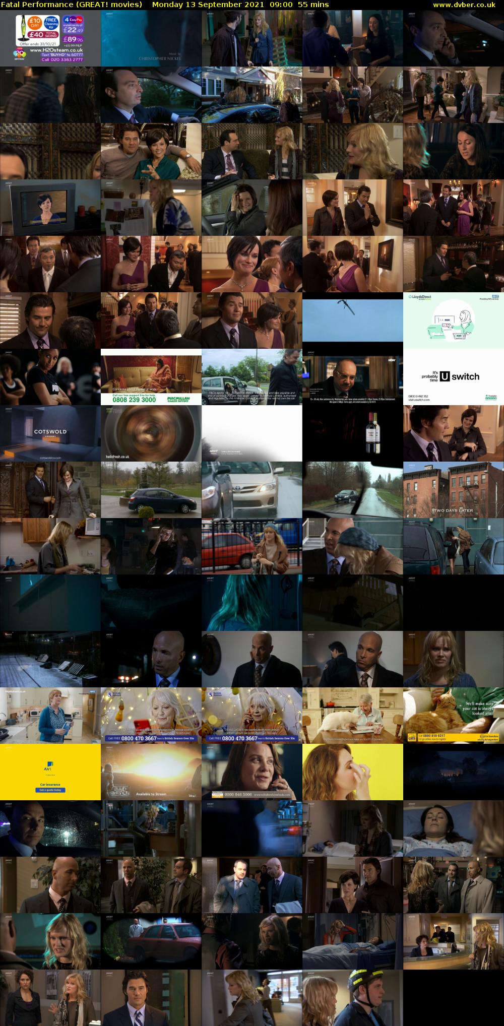 Fatal Performance (GREAT! movies) Monday 13 September 2021 09:00 - 09:55