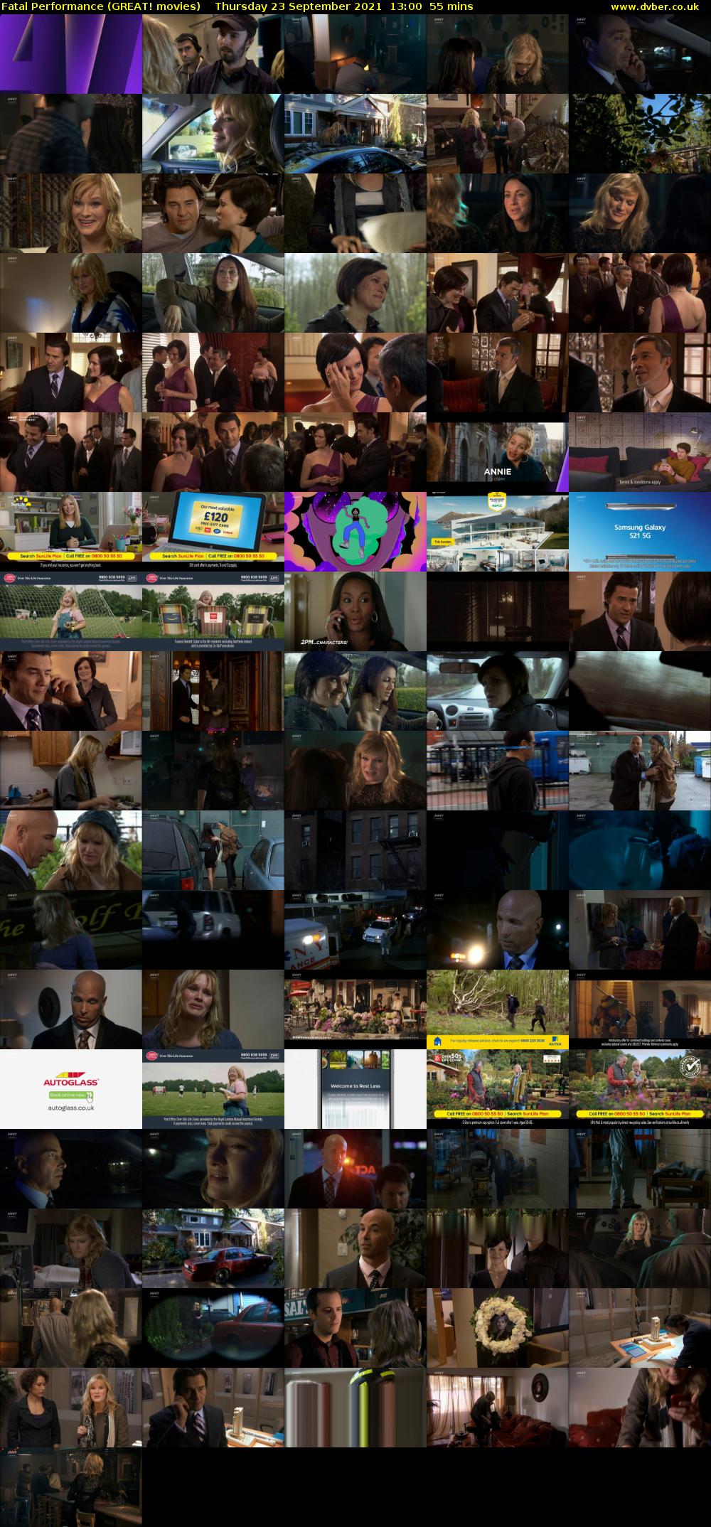 Fatal Performance (GREAT! movies) Thursday 23 September 2021 13:00 - 13:55