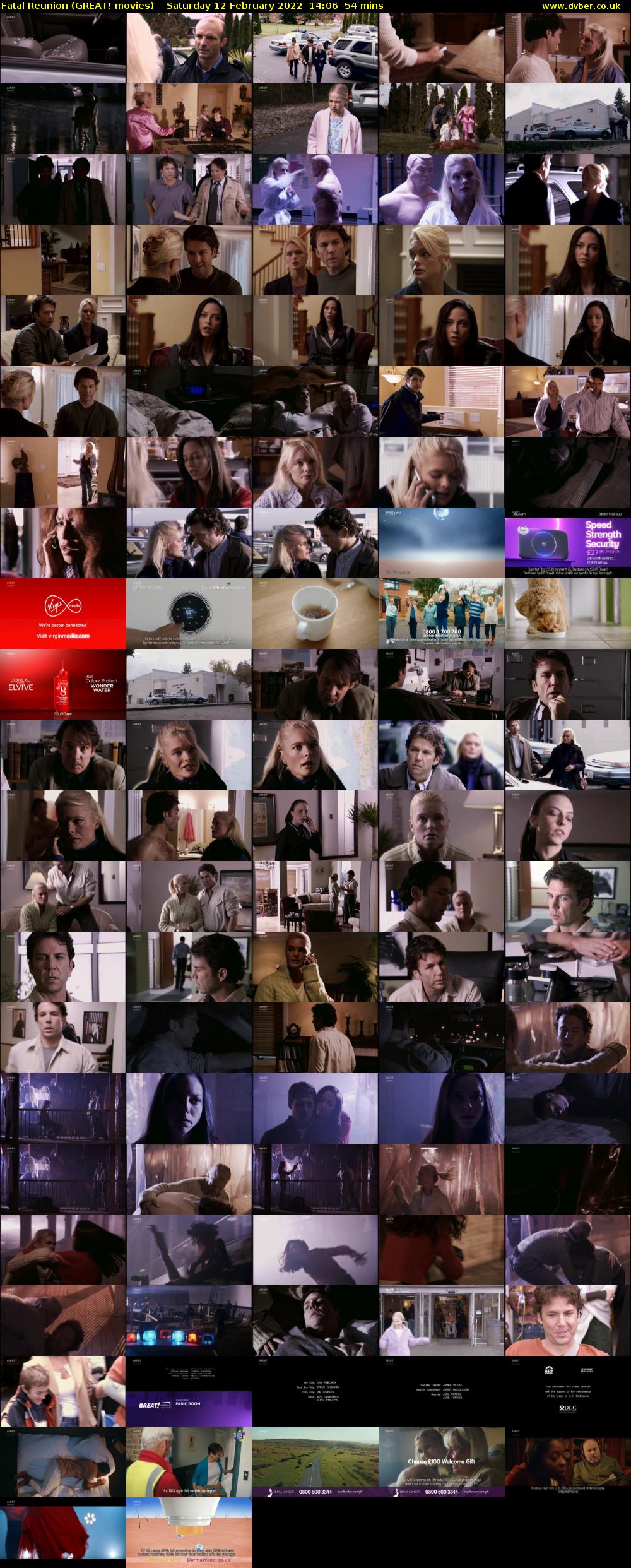 Fatal Reunion (GREAT! movies) Saturday 12 February 2022 14:06 - 15:00