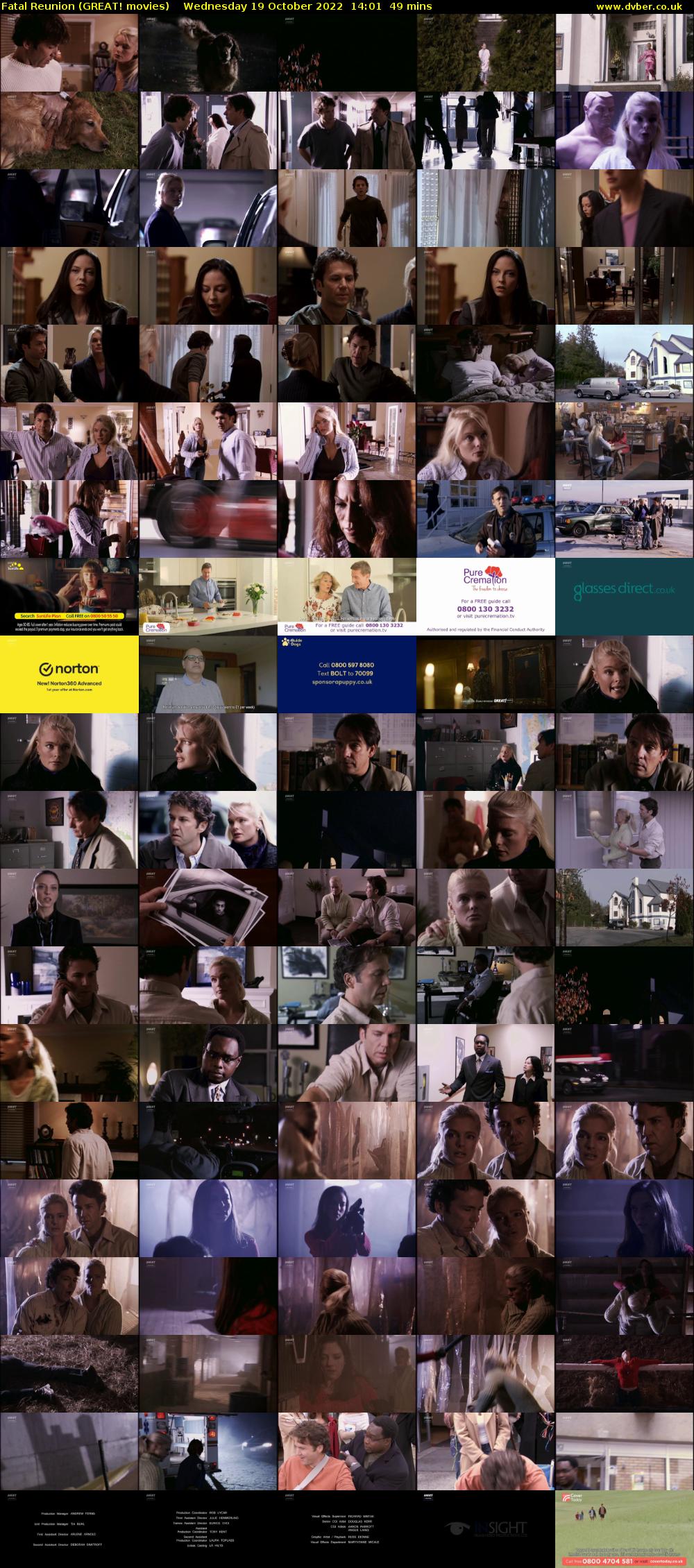 Fatal Reunion (GREAT! movies) Wednesday 19 October 2022 14:01 - 14:50