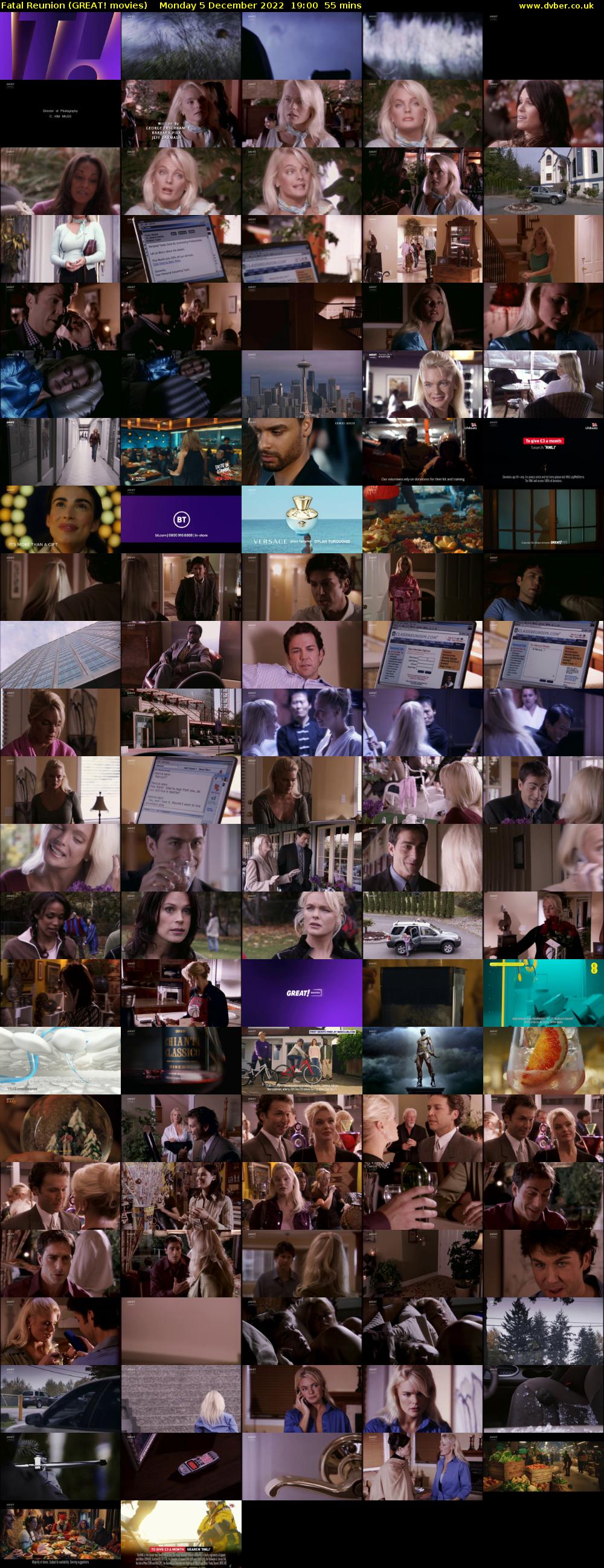 Fatal Reunion (GREAT! movies) Monday 5 December 2022 19:00 - 19:55