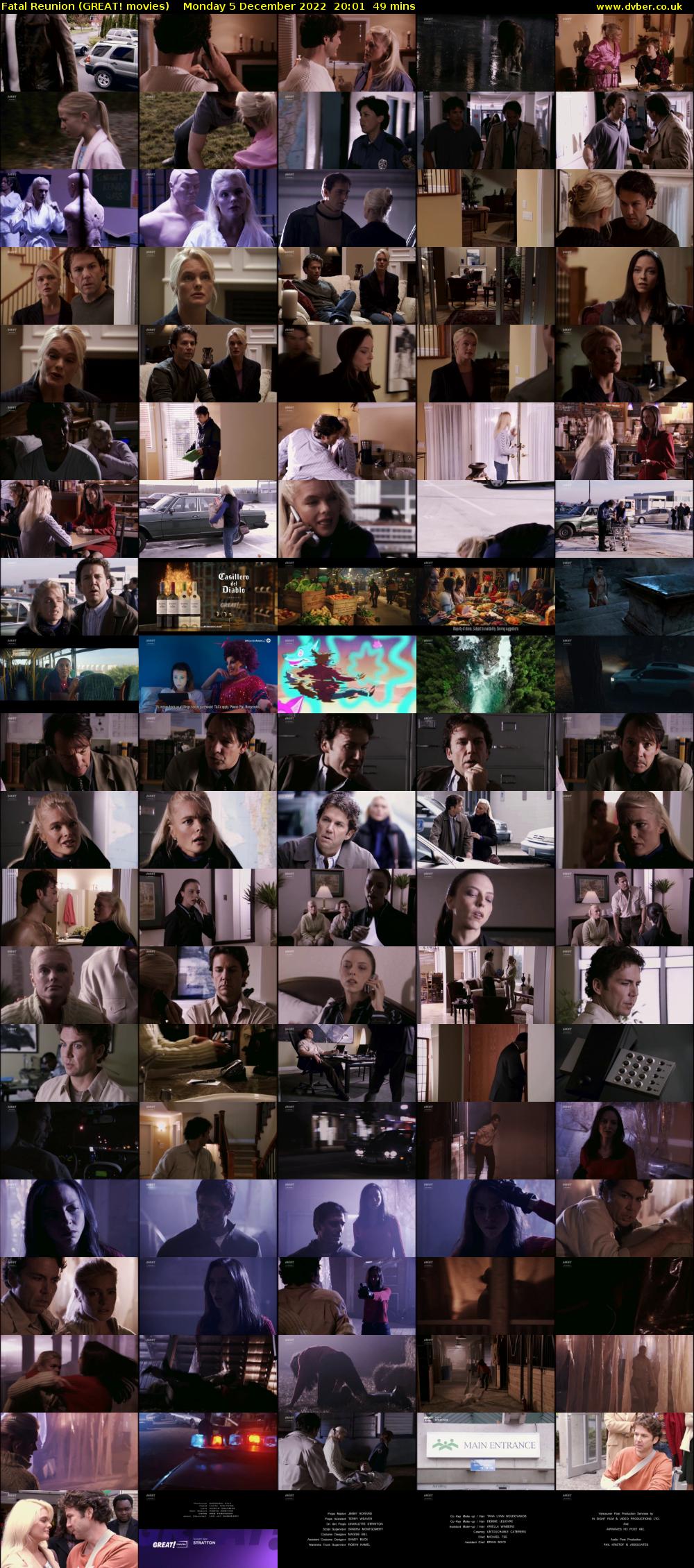 Fatal Reunion (GREAT! movies) Monday 5 December 2022 20:01 - 20:50