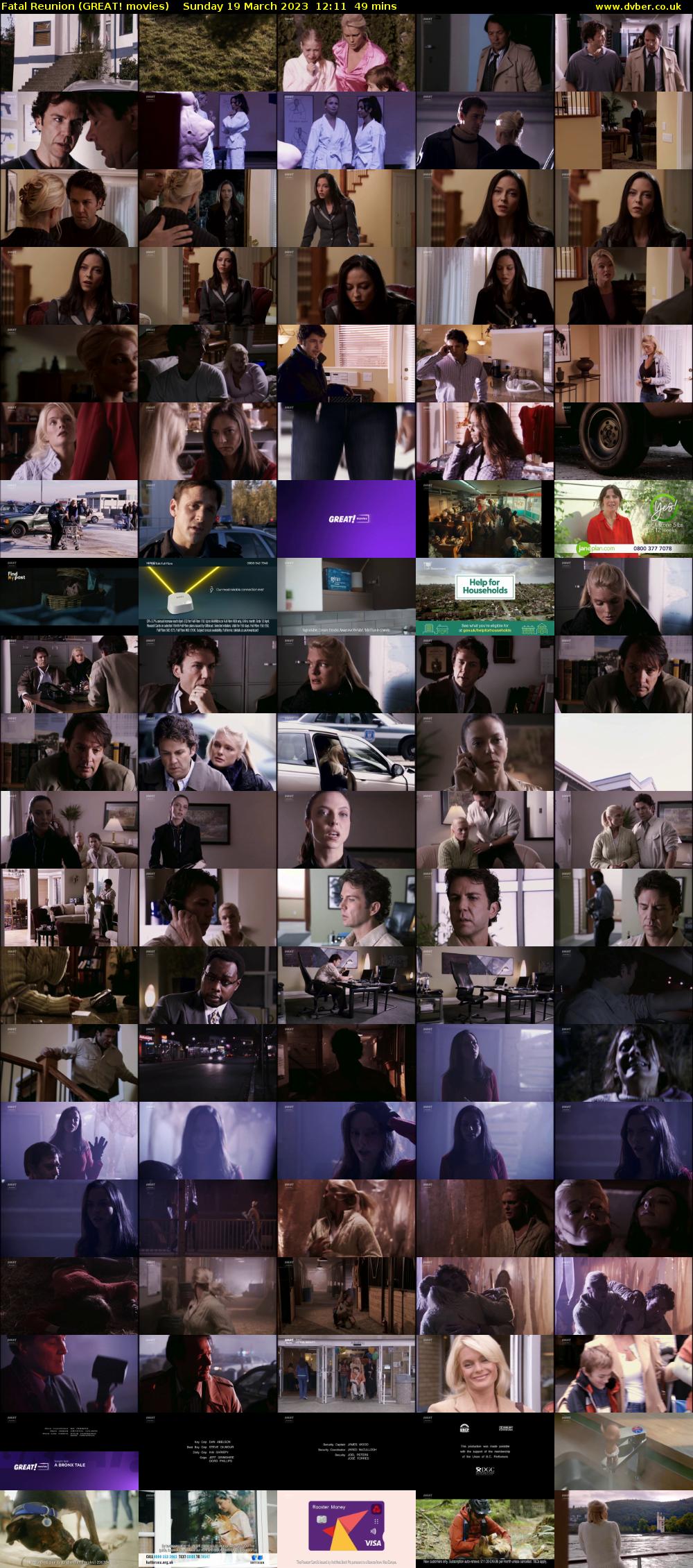 Fatal Reunion (GREAT! movies) Sunday 19 March 2023 12:11 - 13:00