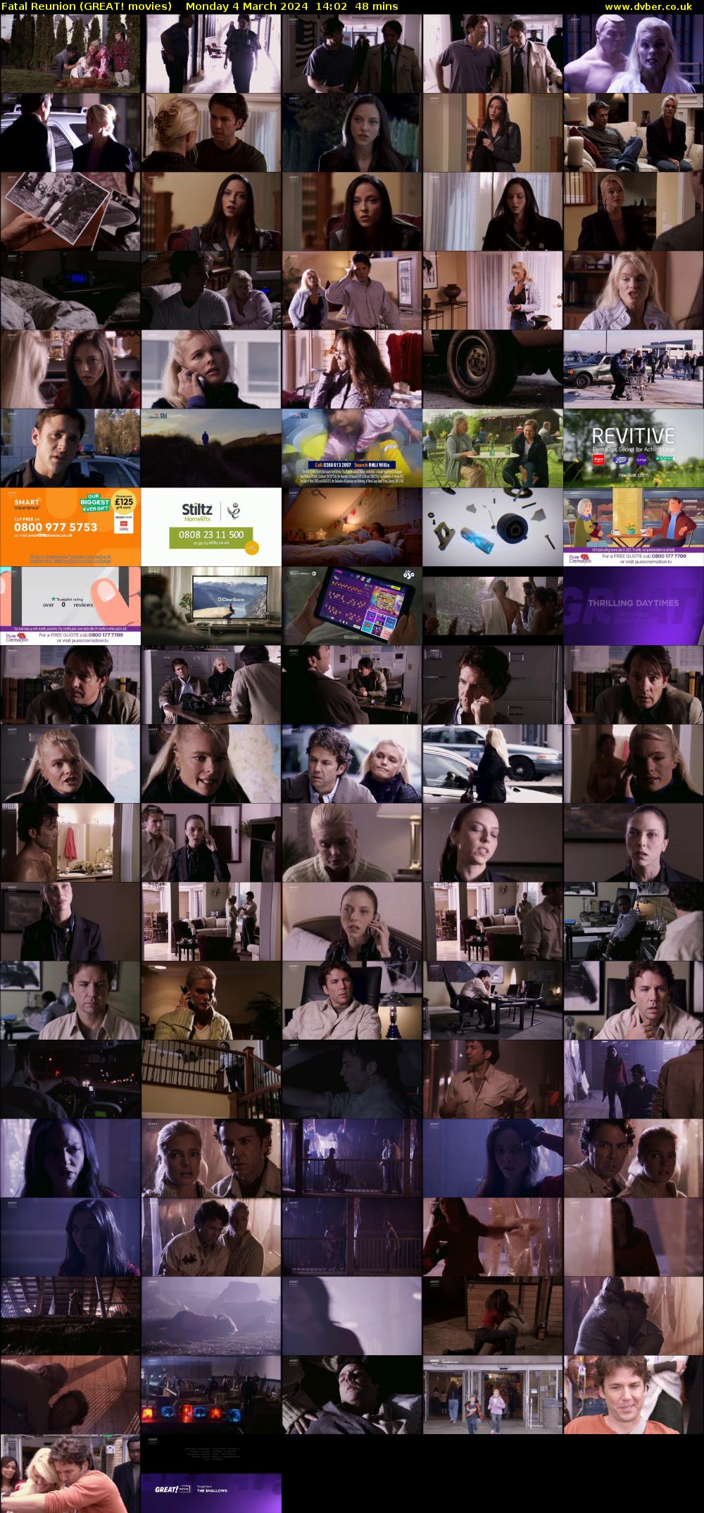 Fatal Reunion (GREAT! movies) Monday 4 March 2024 14:02 - 14:50