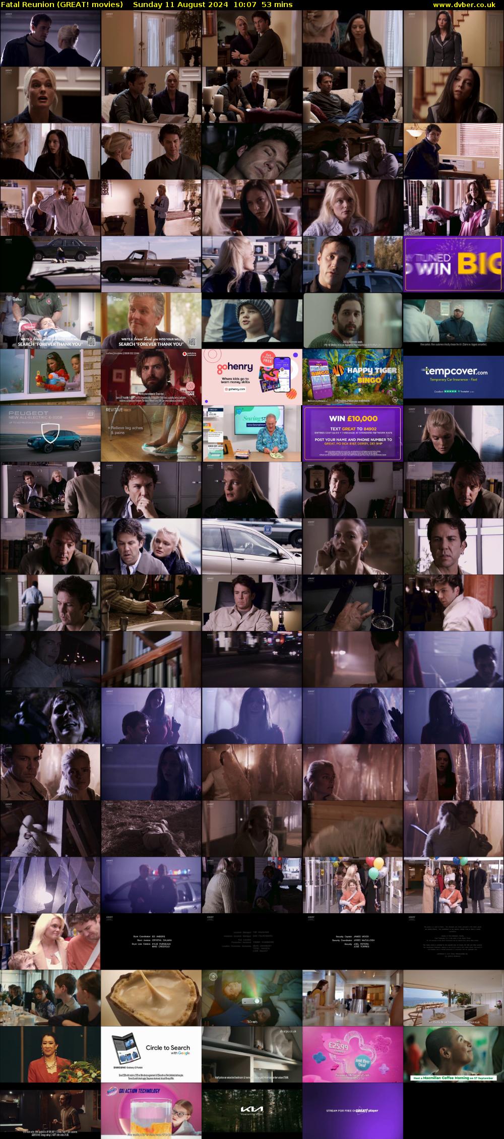 Fatal Reunion (GREAT! movies) Sunday 11 August 2024 10:07 - 11:00
