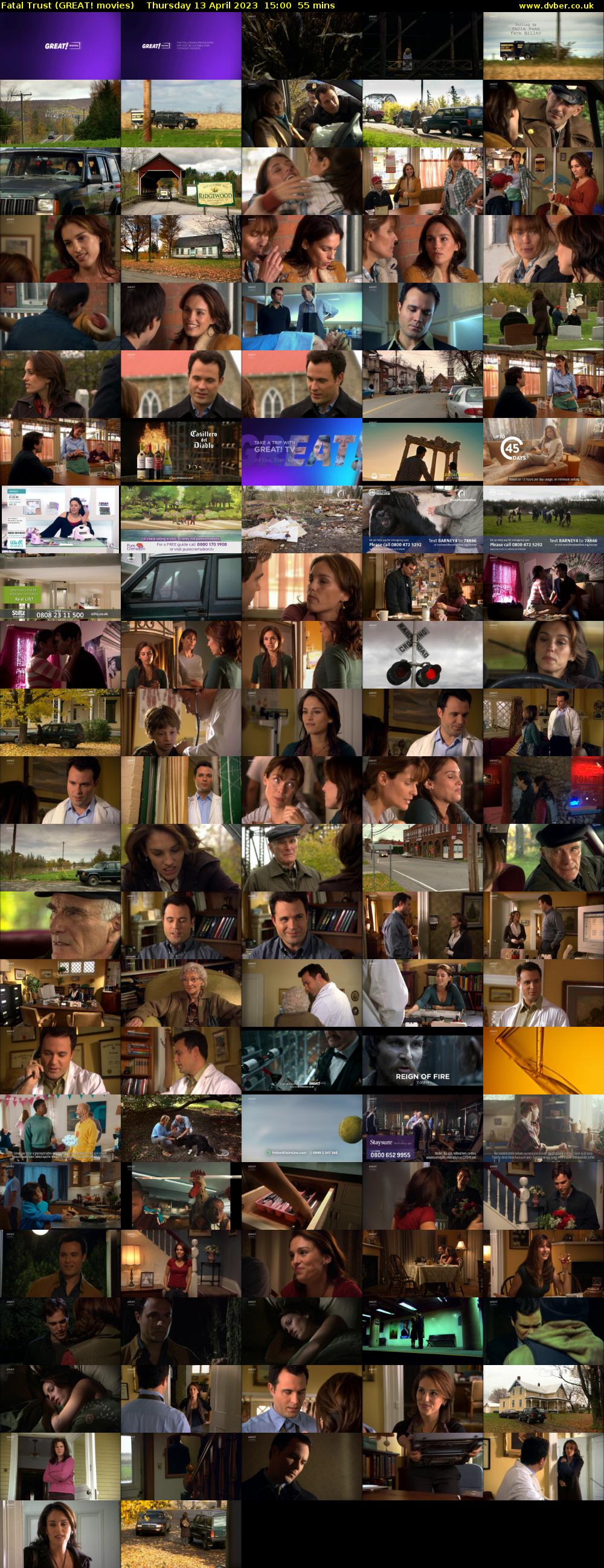 Fatal Trust (GREAT! movies) Thursday 13 April 2023 15:00 - 15:55