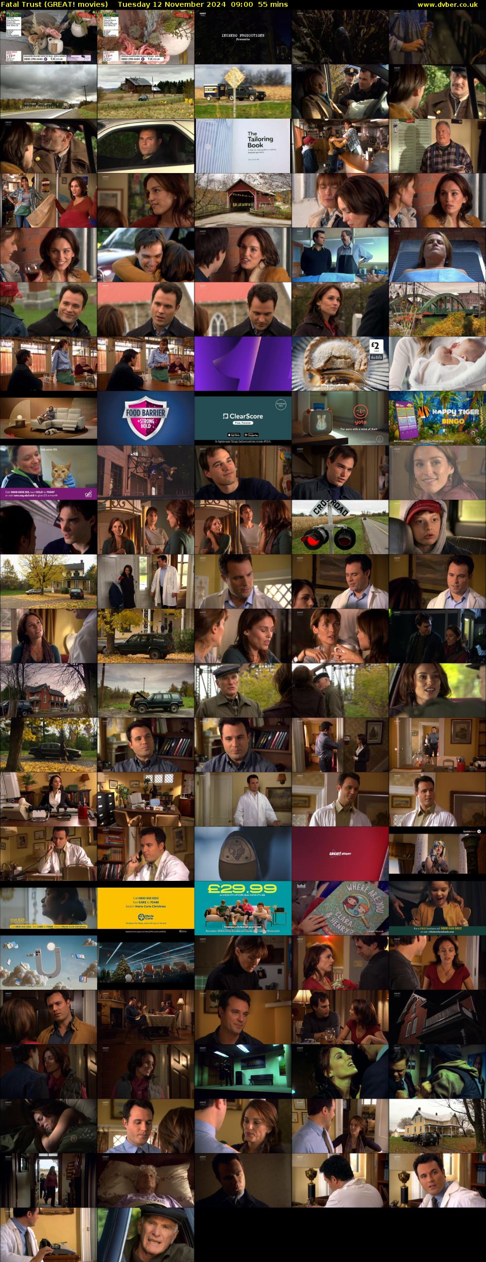 Fatal Trust (GREAT! movies) Tuesday 12 November 2024 09:00 - 09:55