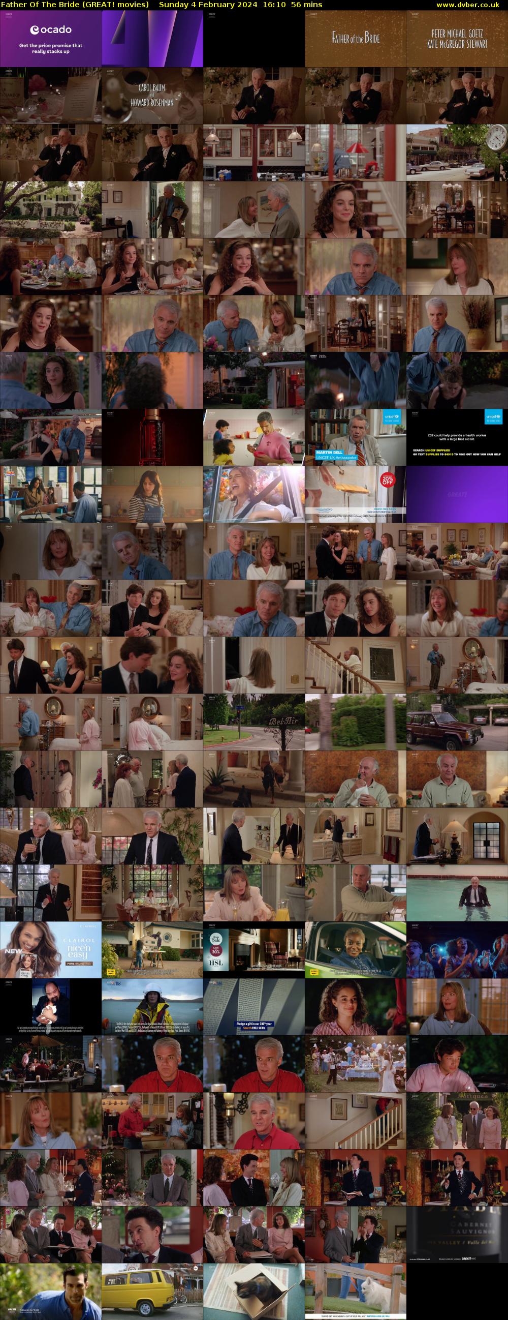 Father Of The Bride (GREAT! movies) Sunday 4 February 2024 16:10 - 17:06