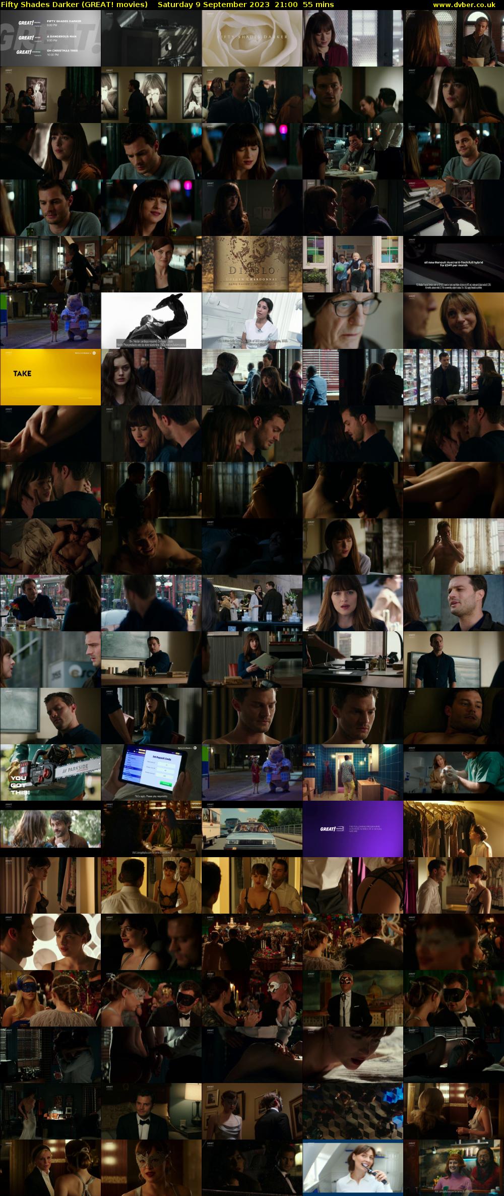 Fifty Shades Darker (GREAT! movies) Saturday 9 September 2023 21:00 - 21:55
