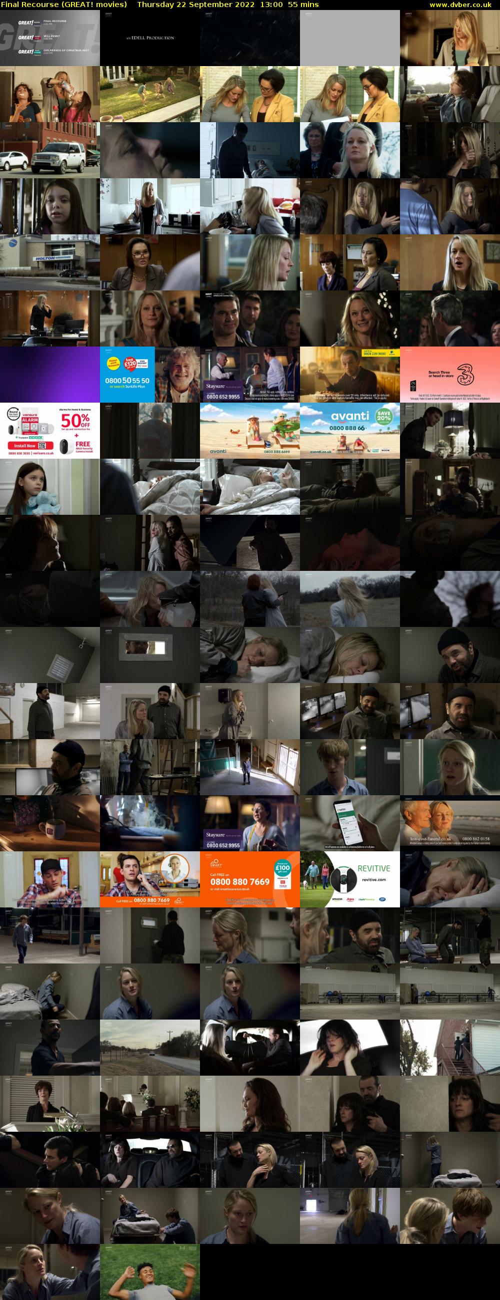 Final Recourse (GREAT! movies) Thursday 22 September 2022 13:00 - 13:55