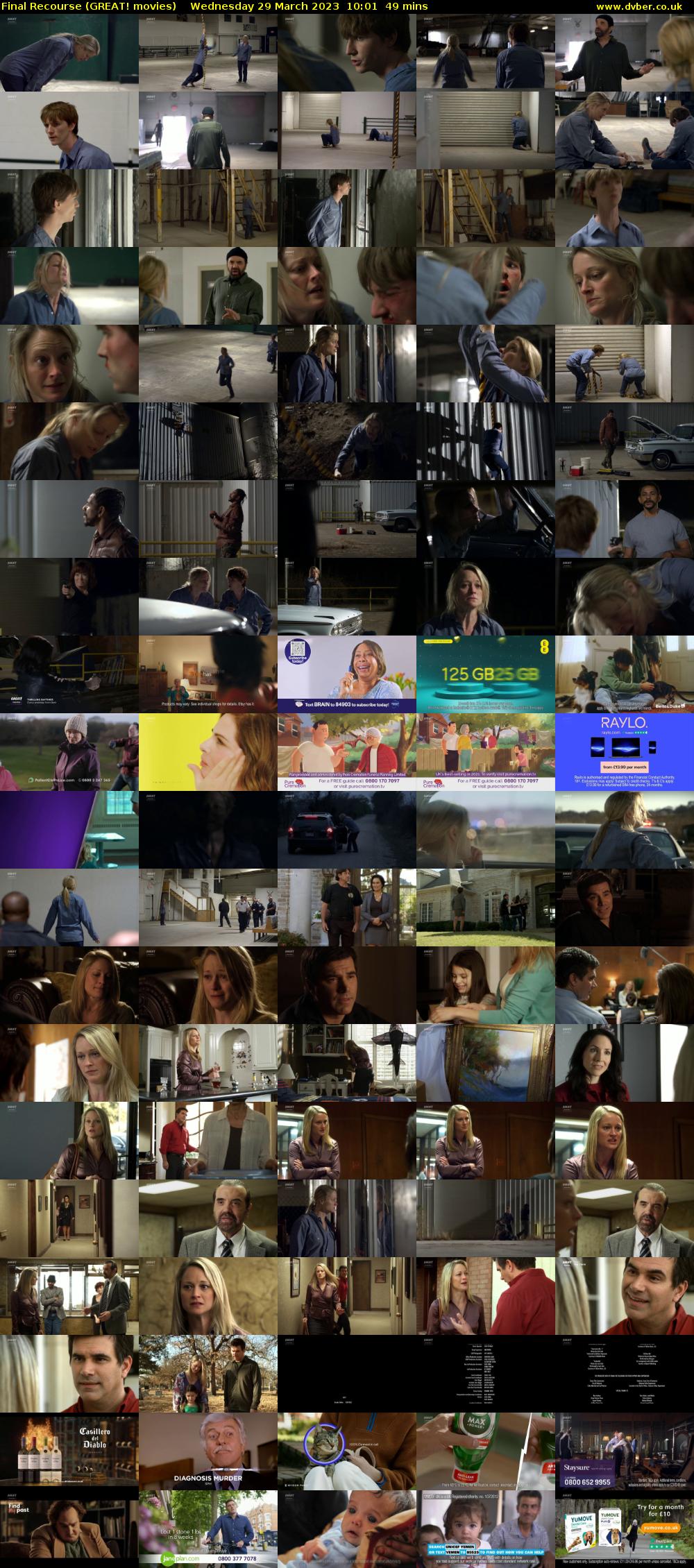 Final Recourse (GREAT! movies) Wednesday 29 March 2023 10:01 - 10:50