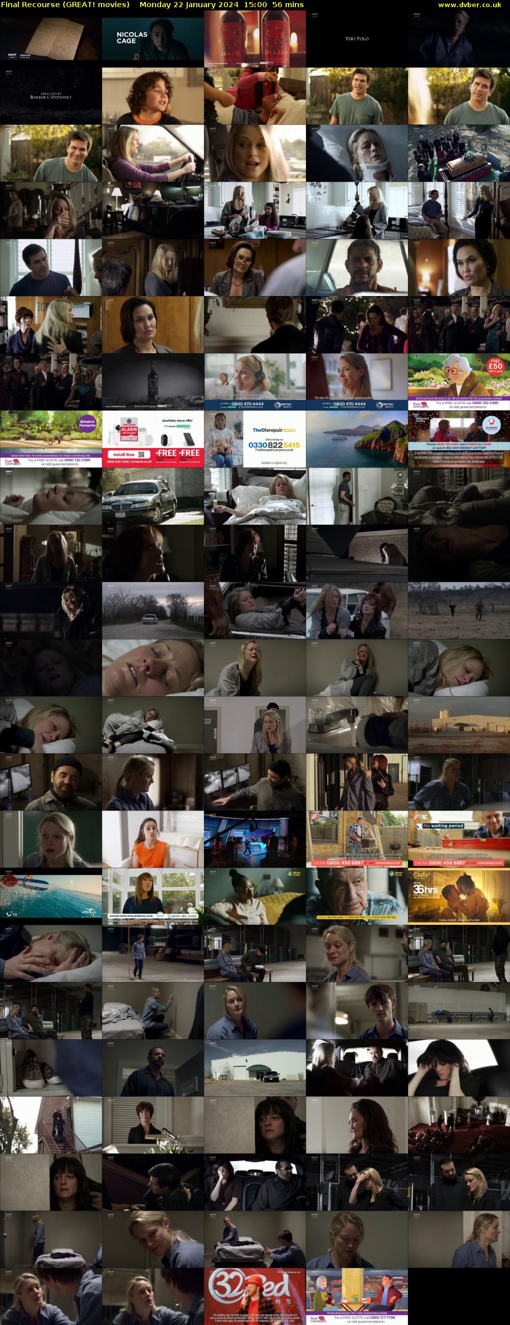 Final Recourse (GREAT! movies) Monday 22 January 2024 15:00 - 15:56