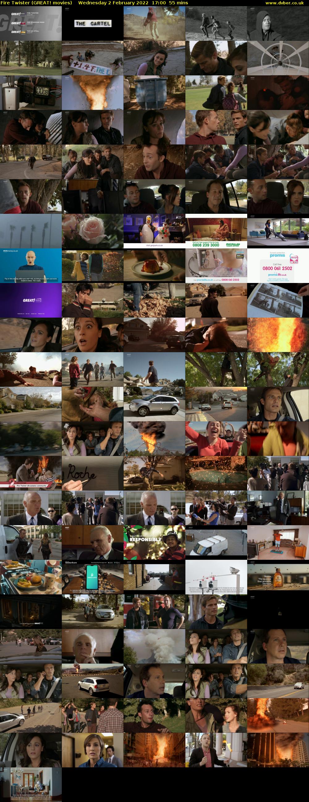 Fire Twister (GREAT! movies) Wednesday 2 February 2022 17:00 - 17:55