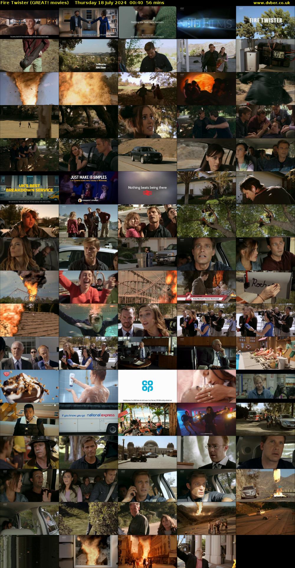 Fire Twister (GREAT! movies) Thursday 18 July 2024 00:40 - 01:36