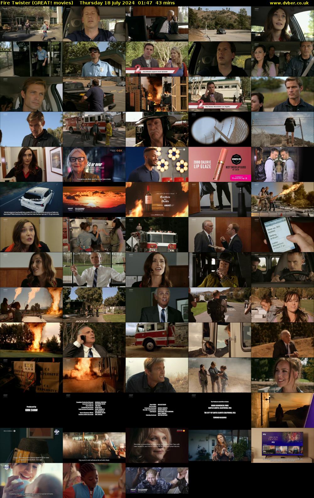 Fire Twister (GREAT! movies) Thursday 18 July 2024 01:47 - 02:30