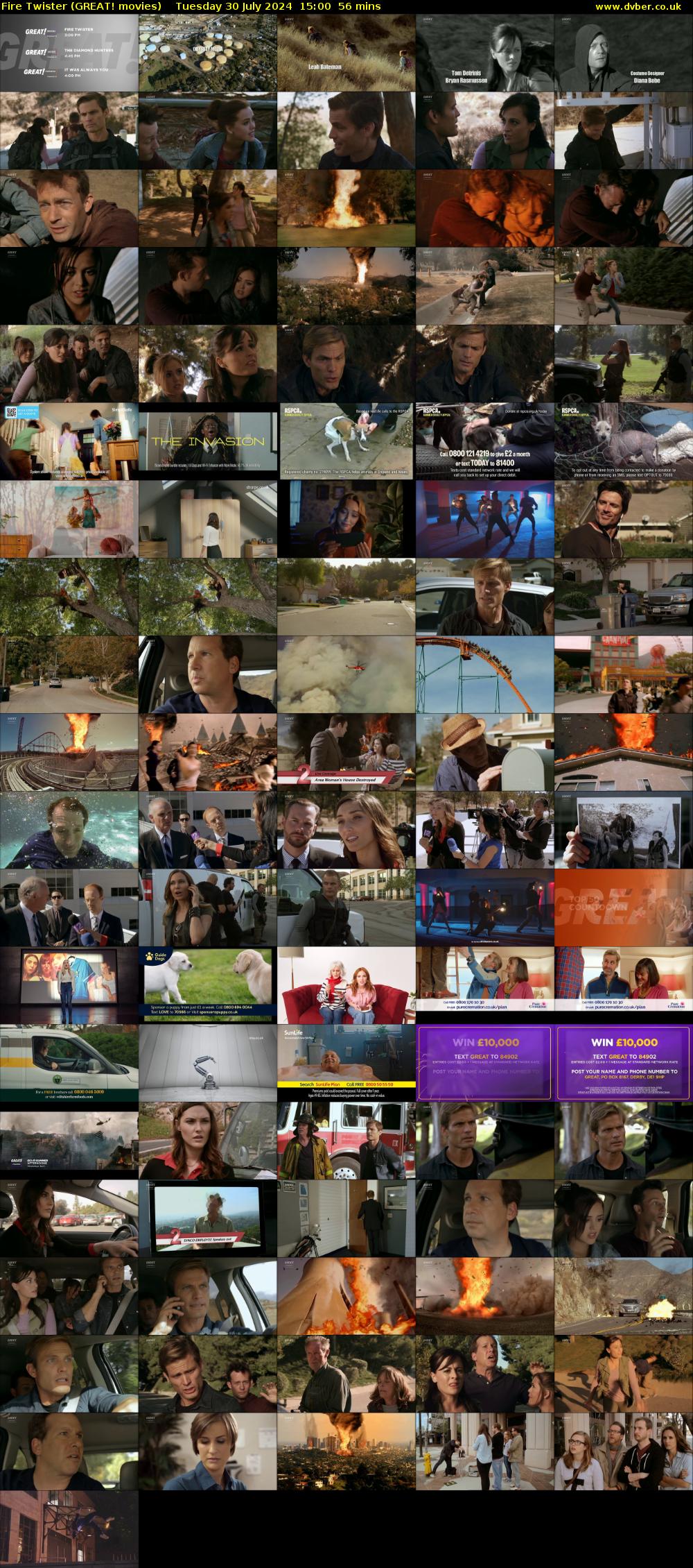 Fire Twister (GREAT! movies) Tuesday 30 July 2024 15:00 - 15:56
