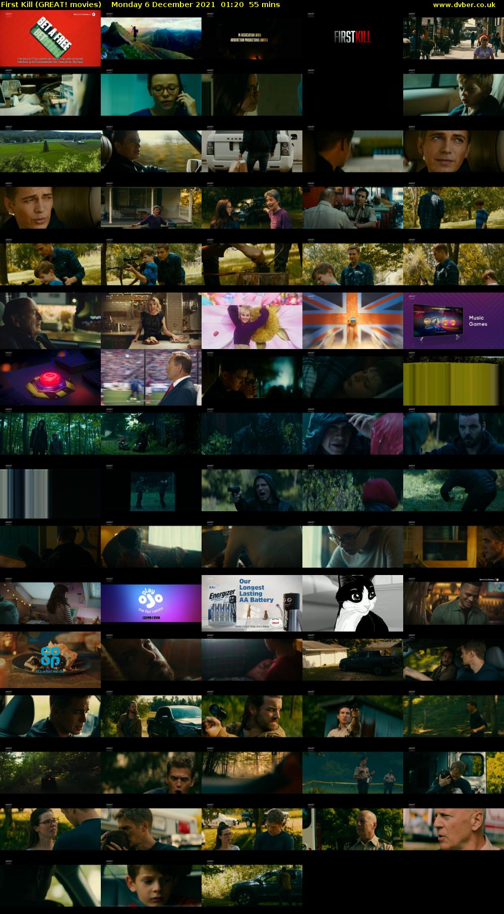 First Kill (GREAT! movies) Monday 6 December 2021 01:20 - 02:15