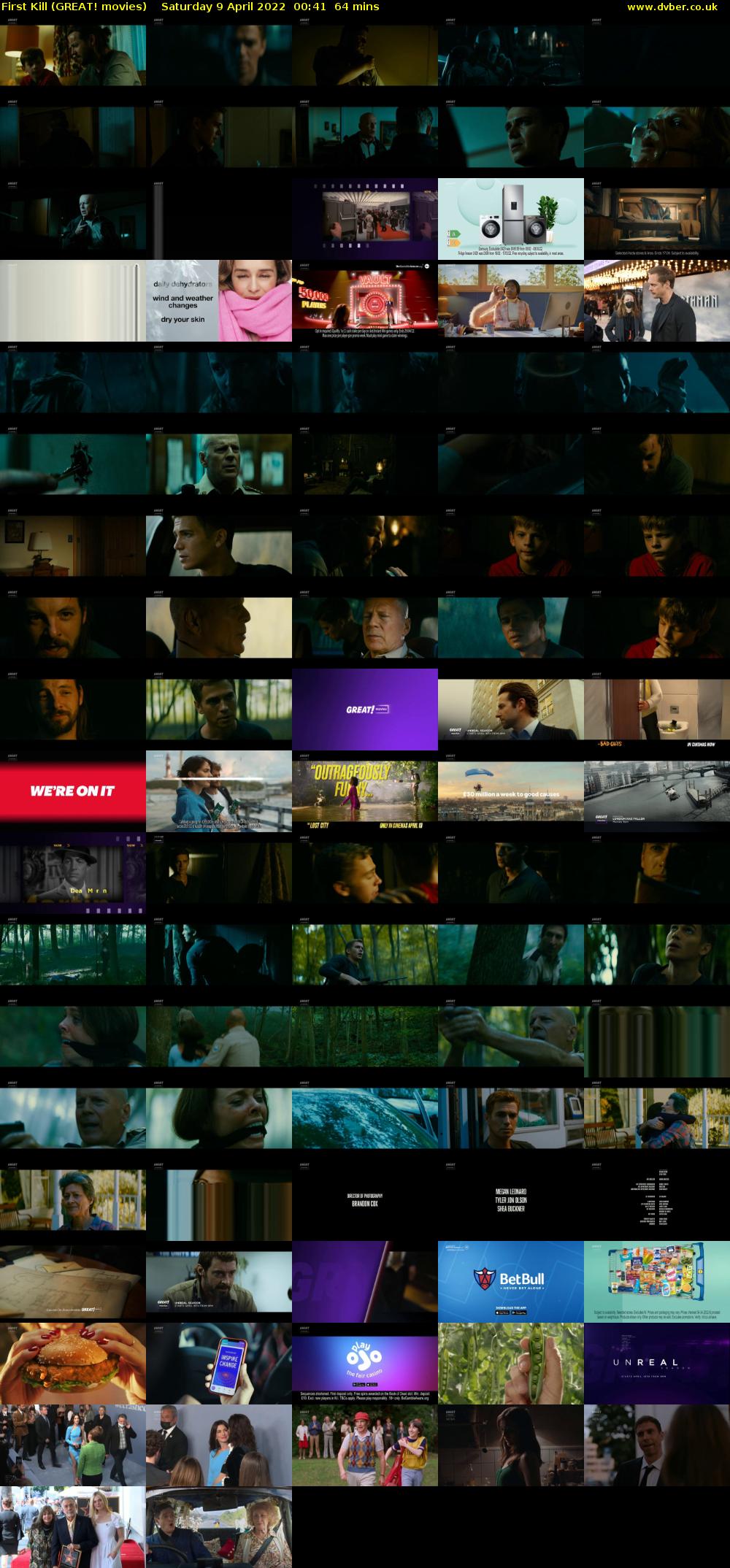First Kill (GREAT! movies) Saturday 9 April 2022 00:41 - 01:45