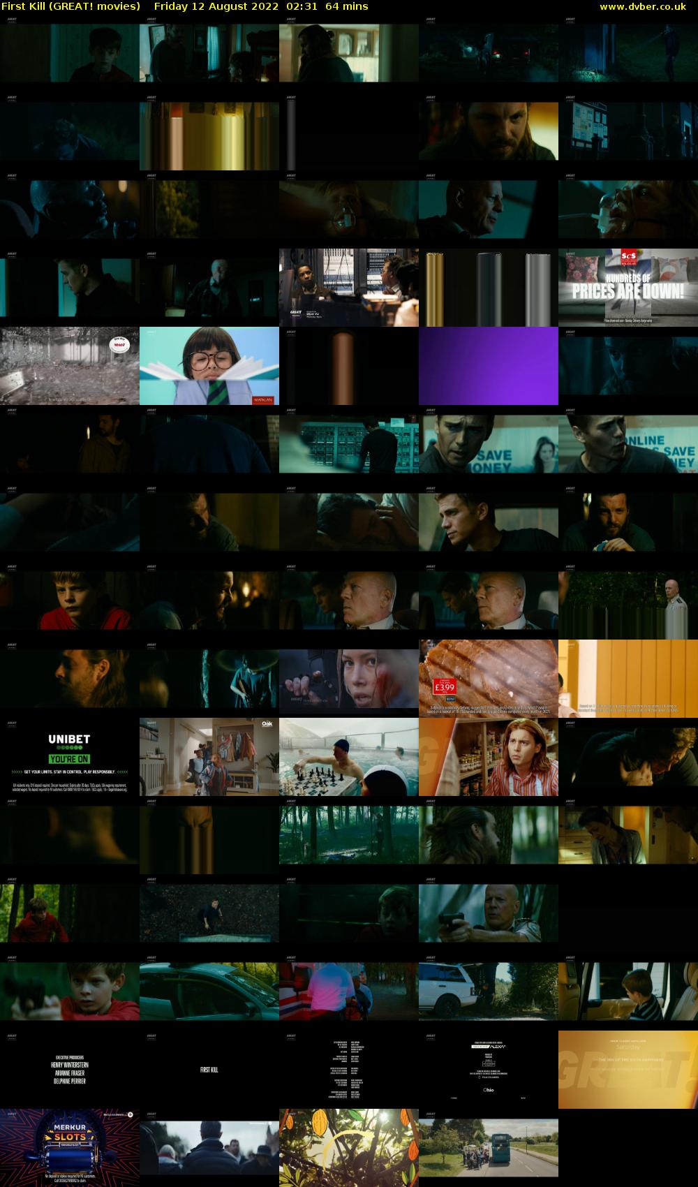 First Kill (GREAT! movies) Friday 12 August 2022 02:31 - 03:35