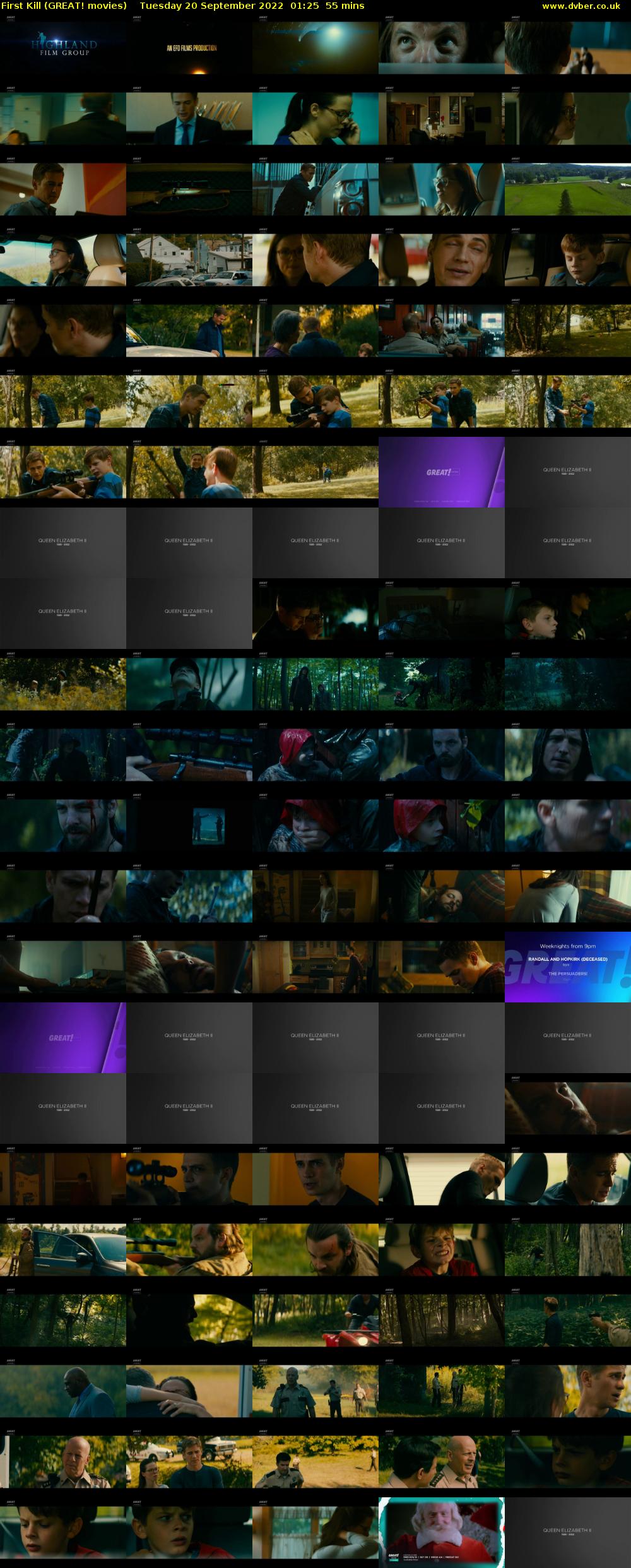 First Kill (GREAT! movies) Tuesday 20 September 2022 01:25 - 02:20