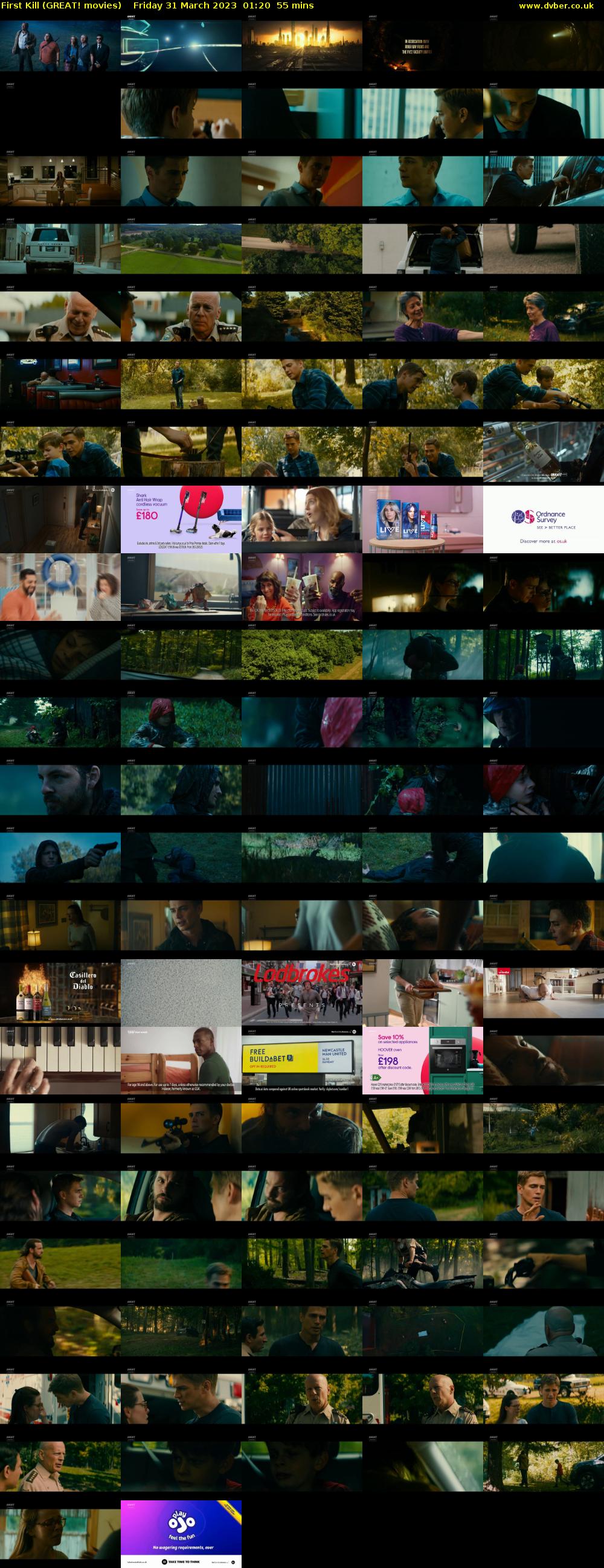 First Kill (GREAT! movies) Friday 31 March 2023 01:20 - 02:15