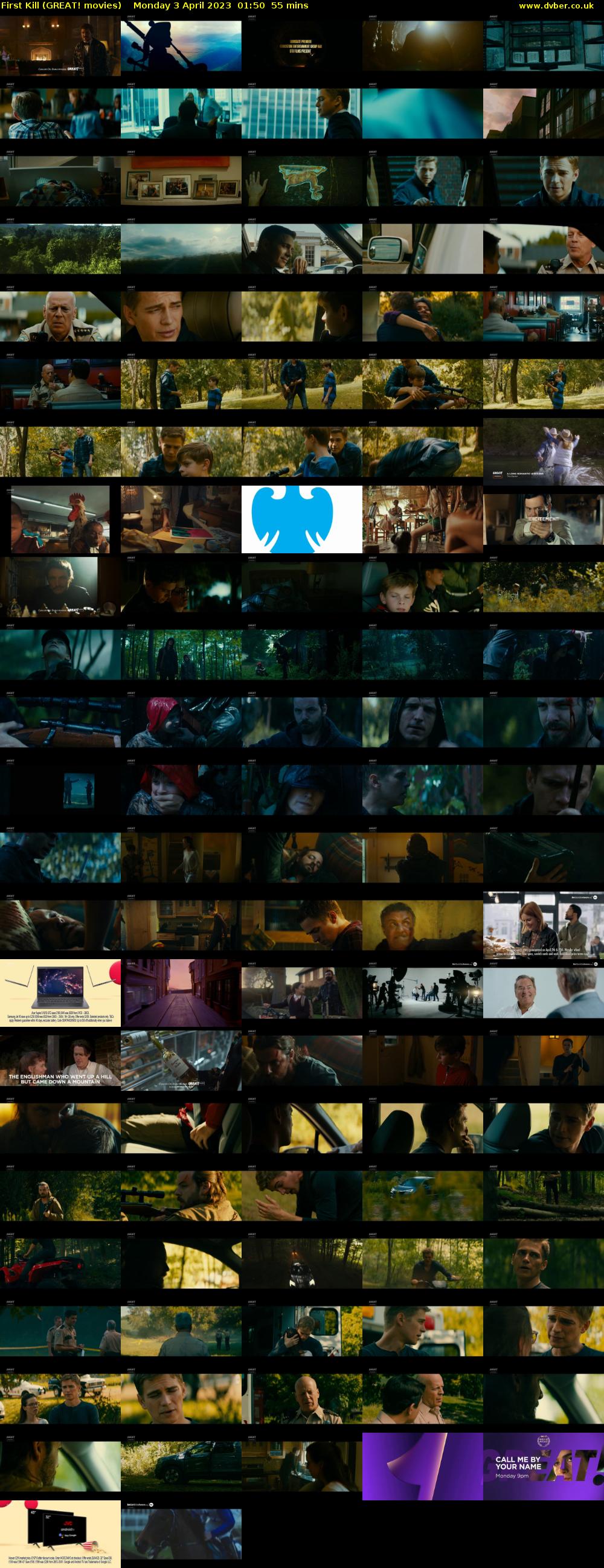 First Kill (GREAT! movies) Monday 3 April 2023 01:50 - 02:45