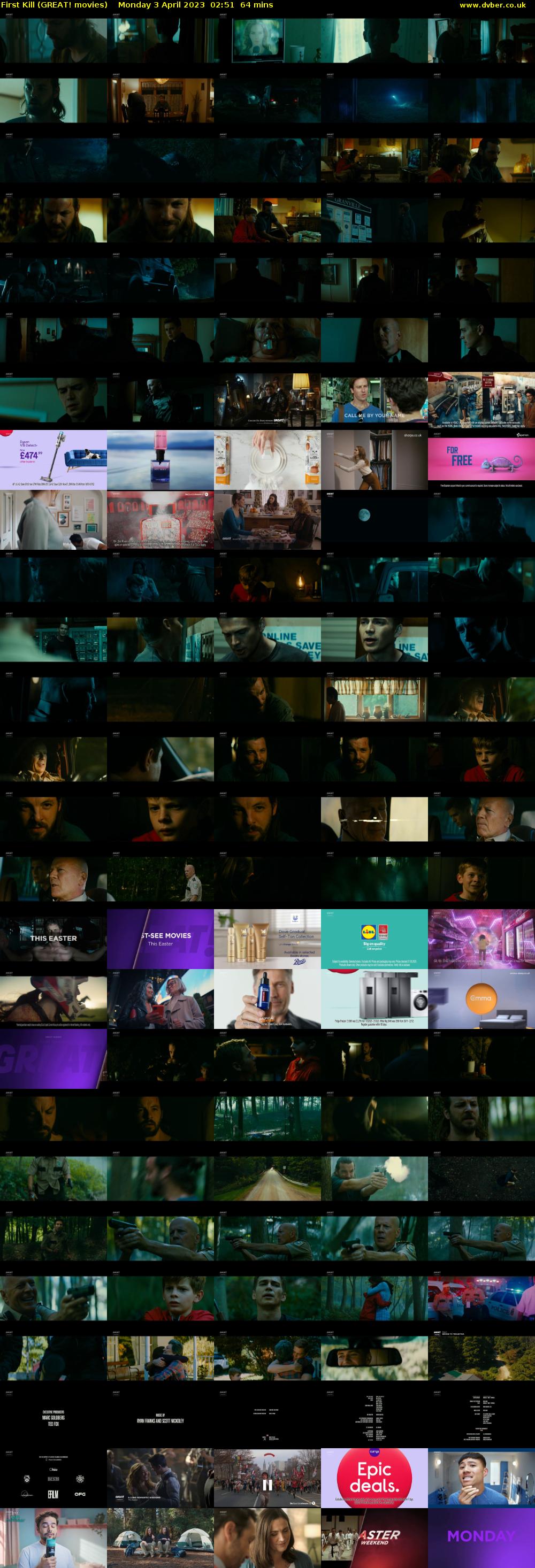 First Kill (GREAT! movies) Monday 3 April 2023 02:51 - 03:55