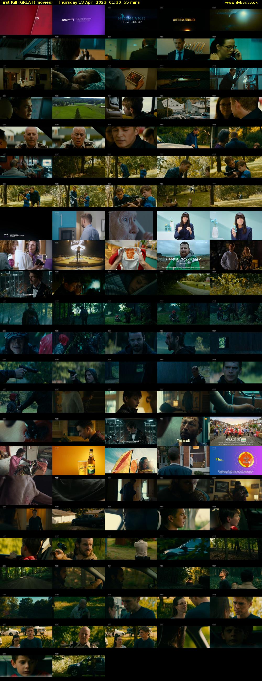 First Kill (GREAT! movies) Thursday 13 April 2023 01:30 - 02:25