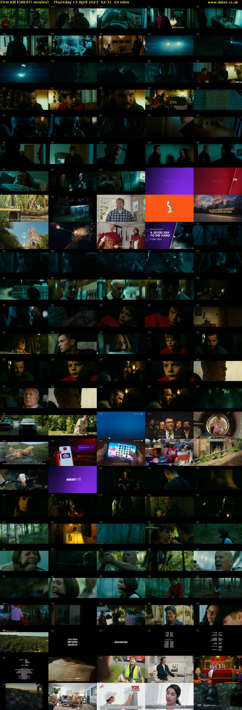 First Kill (GREAT! movies) Thursday 13 April 2023 02:31 - 03:35