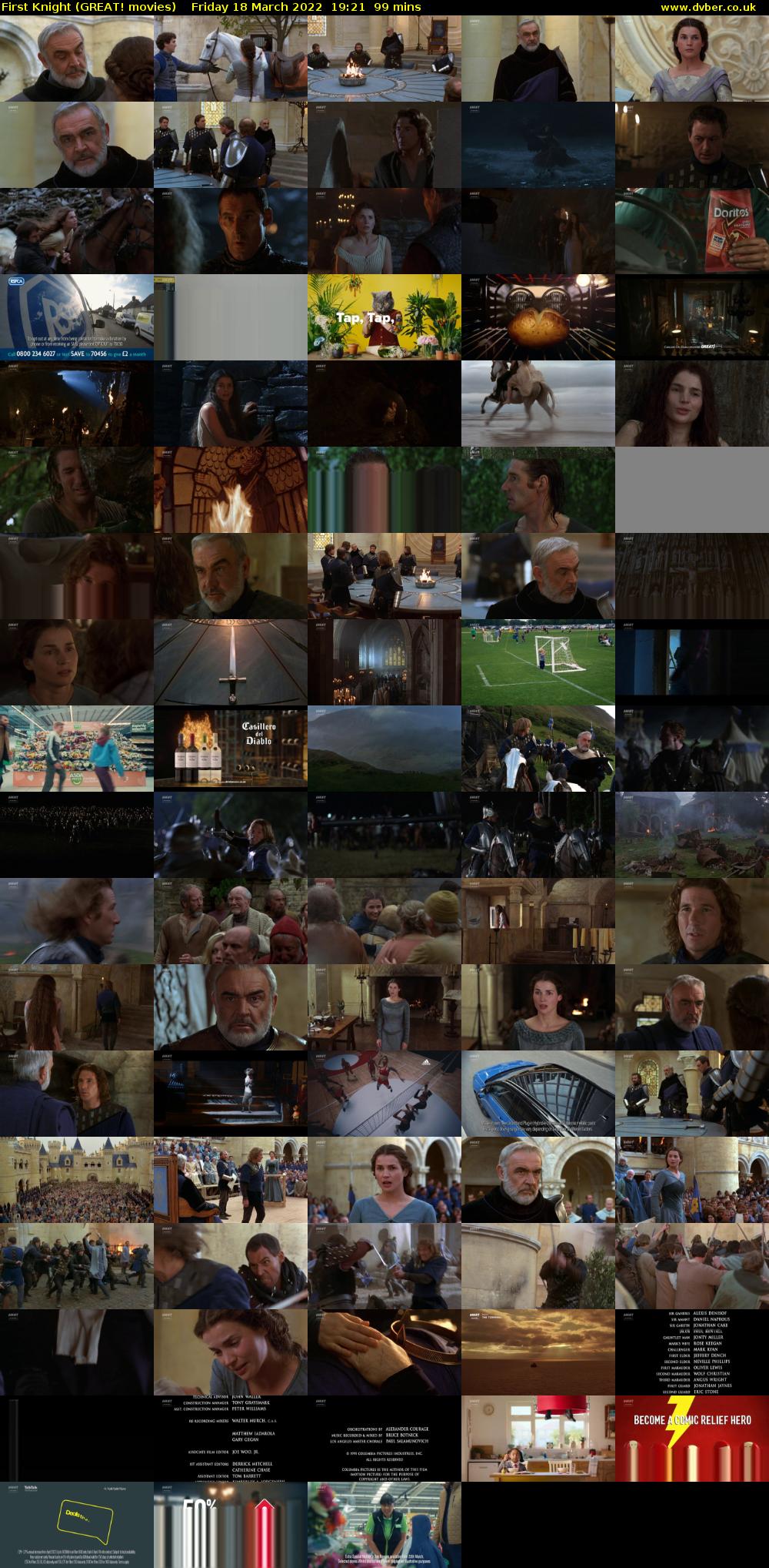 First Knight (GREAT! movies) Friday 18 March 2022 19:21 - 21:00