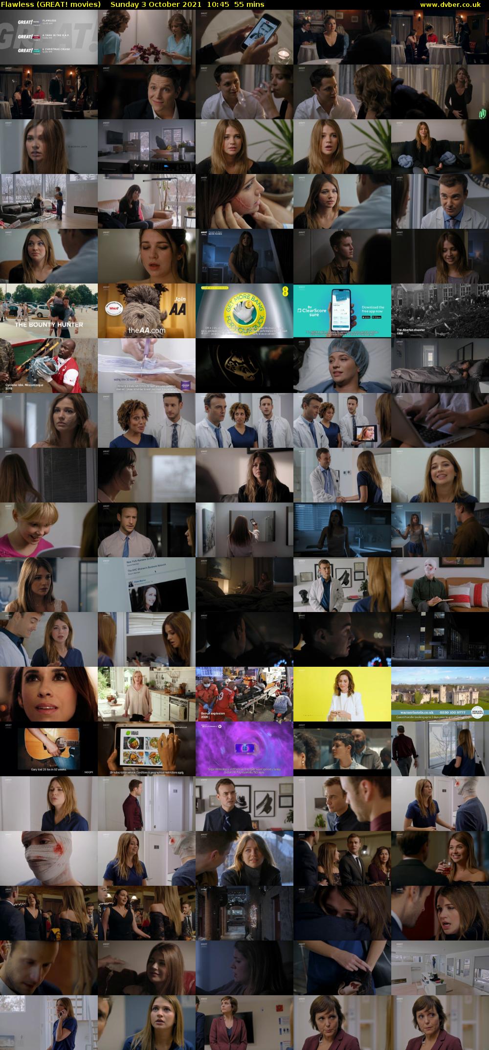 Flawless (GREAT! movies) Sunday 3 October 2021 10:45 - 11:40