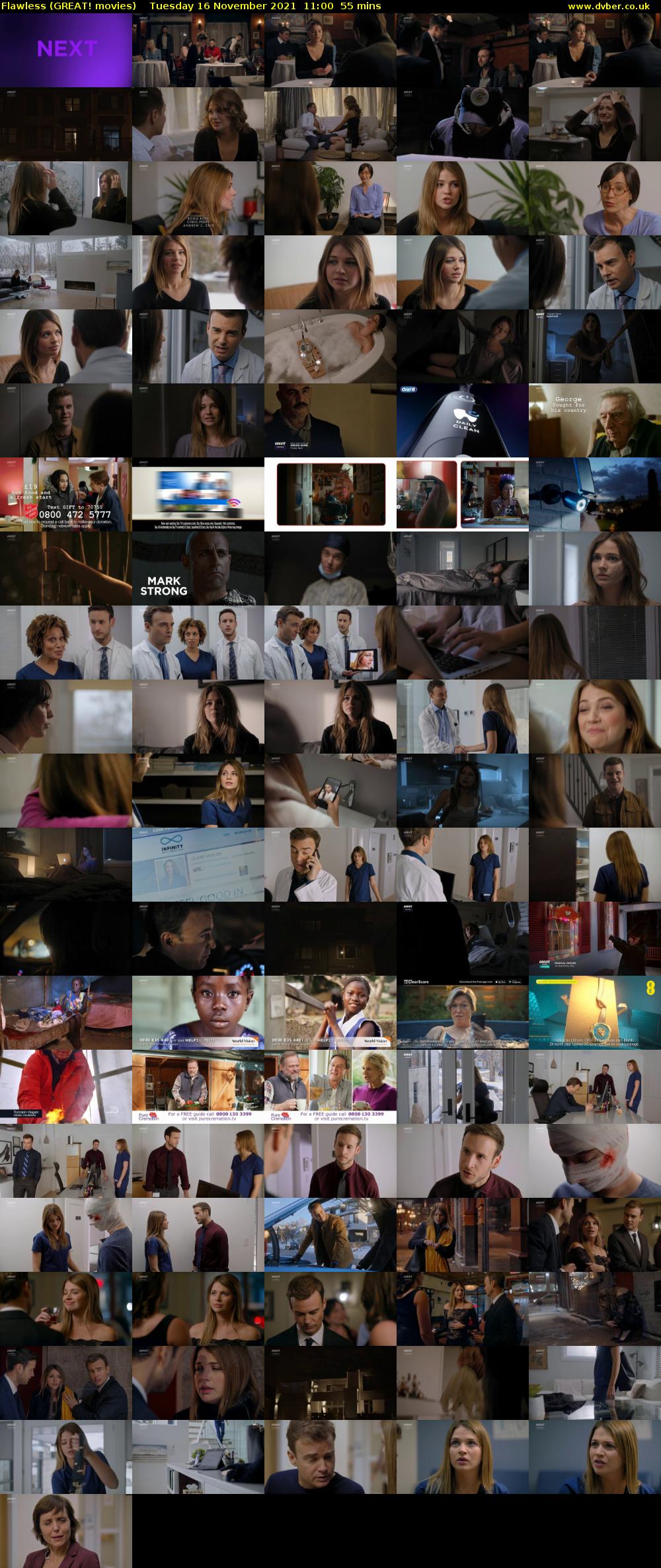 Flawless (GREAT! movies) Tuesday 16 November 2021 11:00 - 11:55