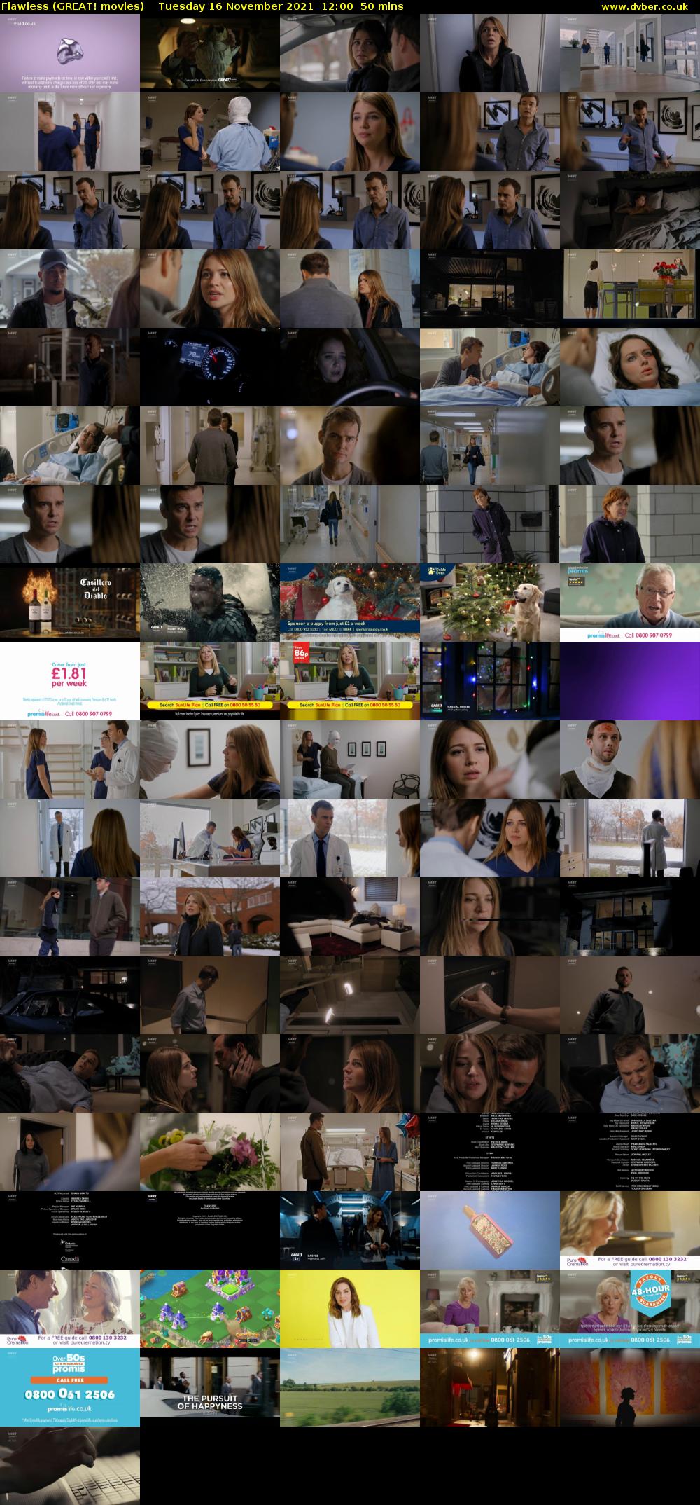 Flawless (GREAT! movies) Tuesday 16 November 2021 12:00 - 12:50