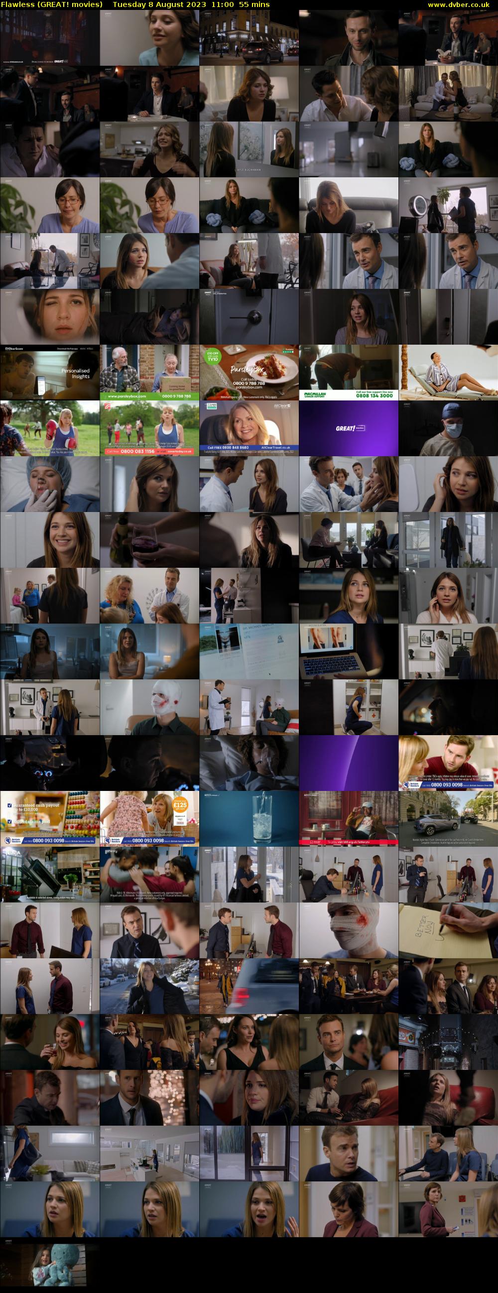 Flawless (GREAT! movies) Tuesday 8 August 2023 11:00 - 11:55