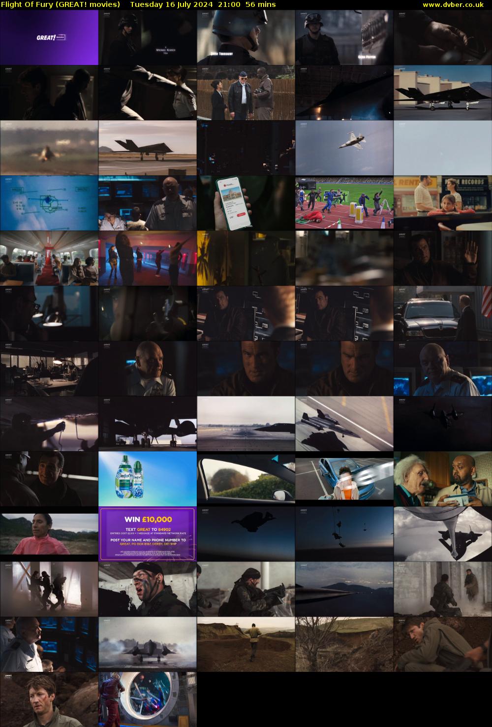Flight Of Fury (GREAT! movies) Tuesday 16 July 2024 21:00 - 21:56