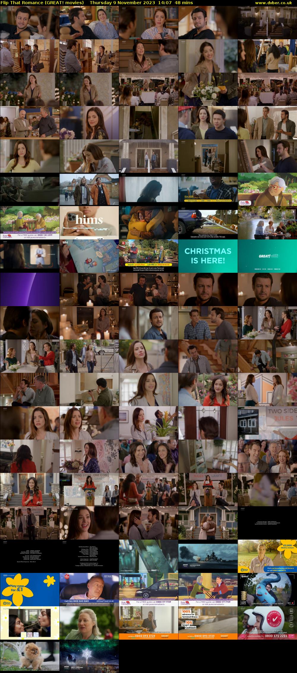 Flip That Romance (GREAT! movies) Thursday 9 November 2023 14:07 - 14:55