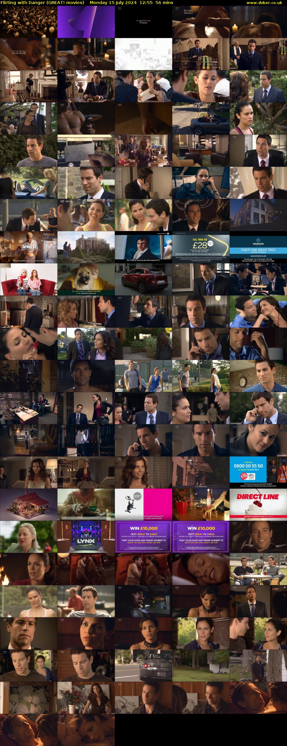 Flirting with Danger (GREAT! movies) Monday 15 July 2024 12:55 - 13:51