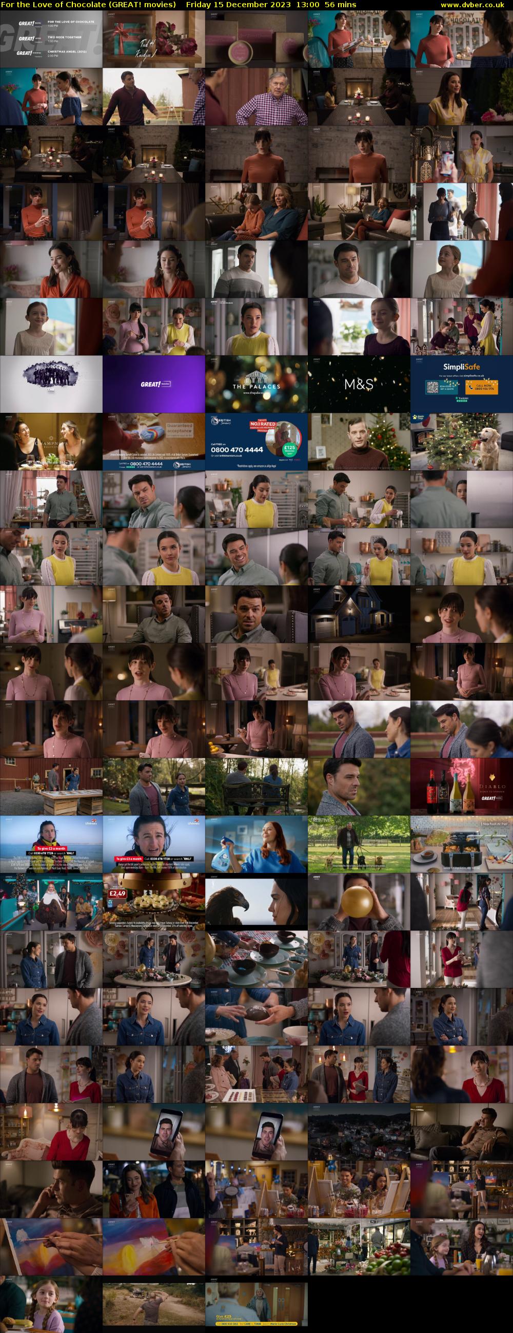 For the Love of Chocolate (GREAT! movies) Friday 15 December 2023 13:00 - 13:56