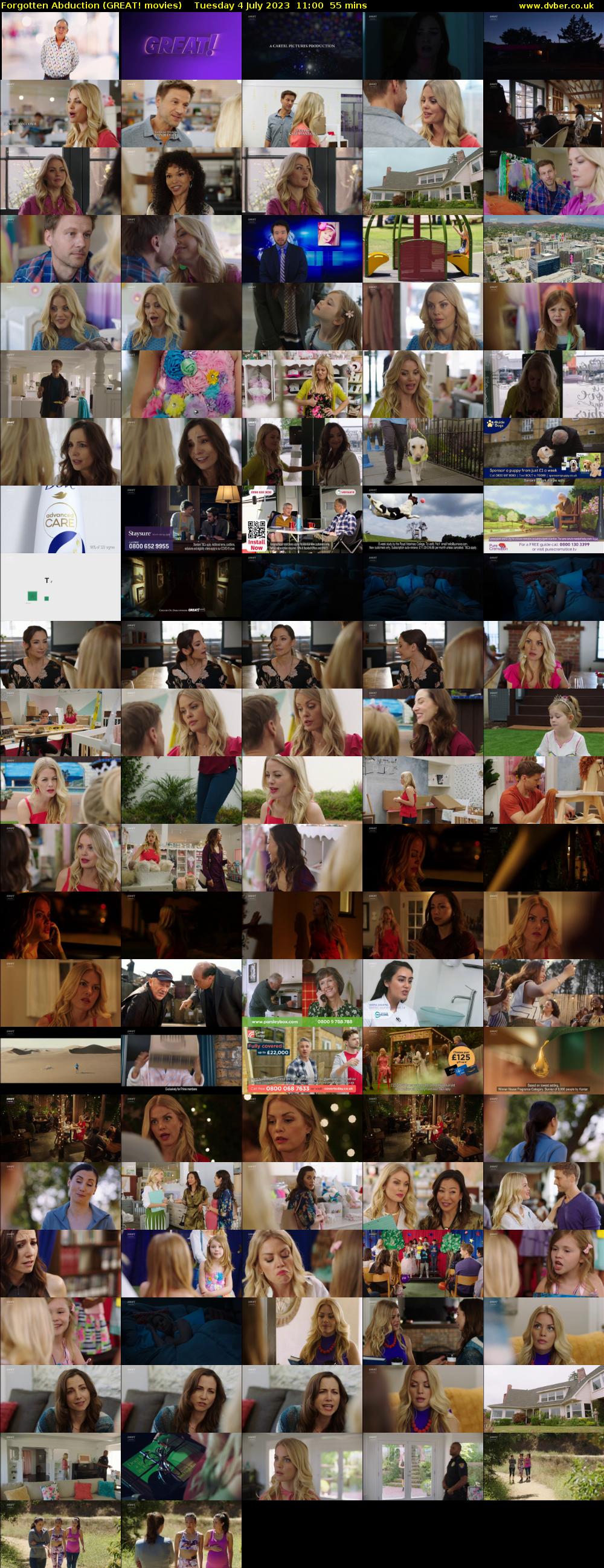 Forgotten Abduction (GREAT! movies) Tuesday 4 July 2023 11:00 - 11:55
