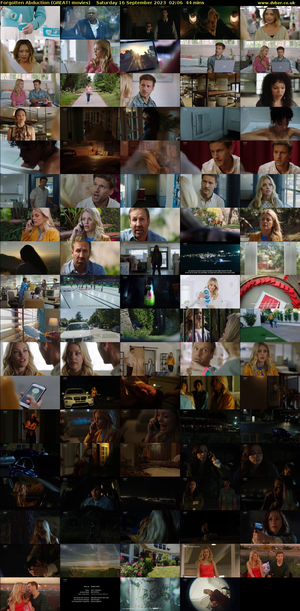 Forgotten Abduction (GREAT! movies) Saturday 16 September 2023 02:06 - 02:50