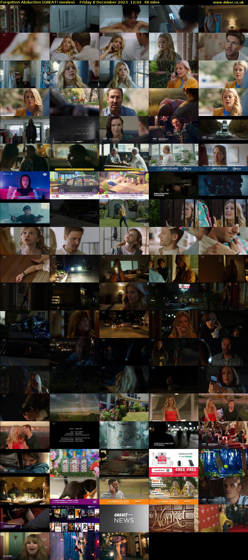 Forgotten Abduction (GREAT! movies) Friday 8 December 2023 12:02 - 12:50